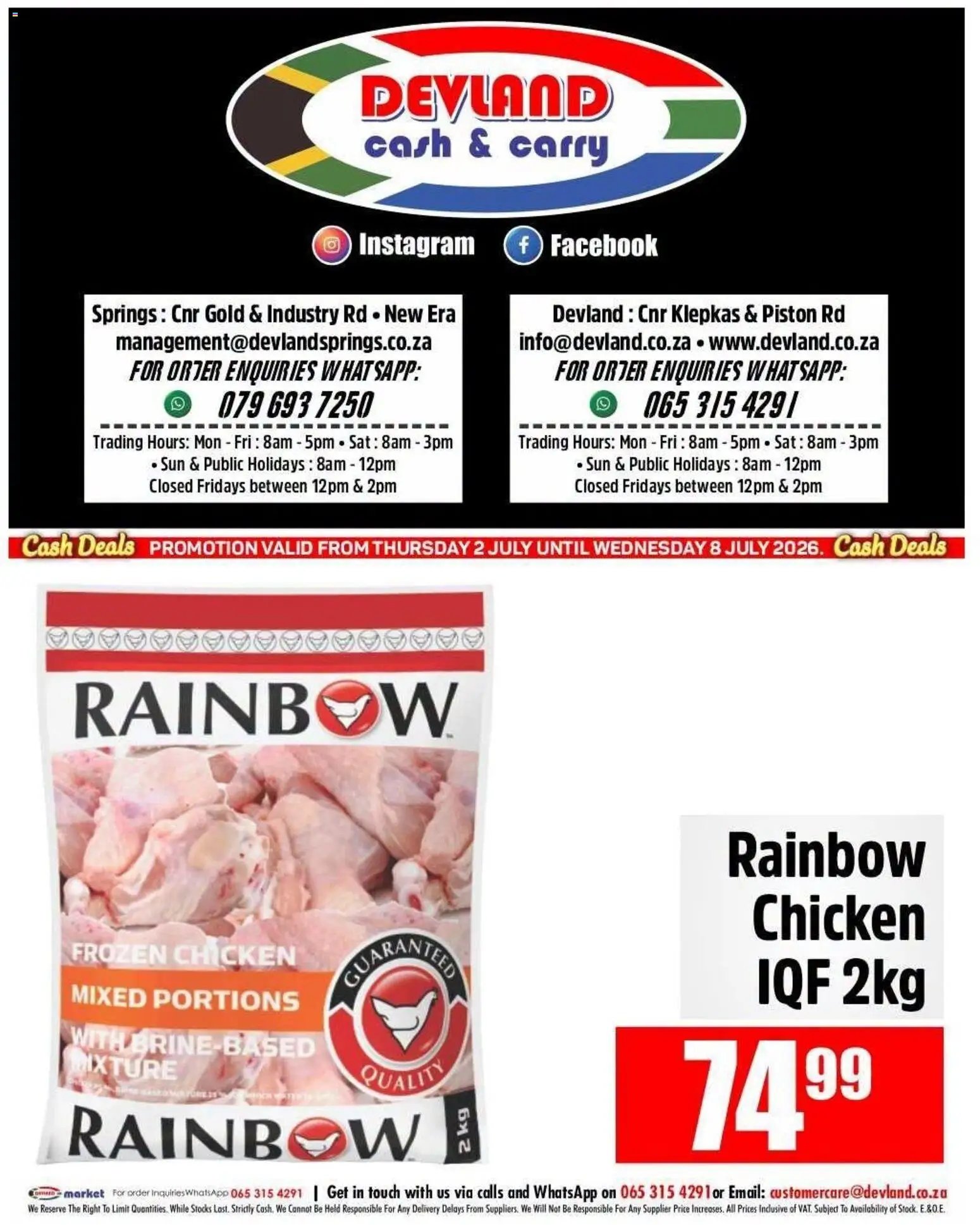 Devland Specials