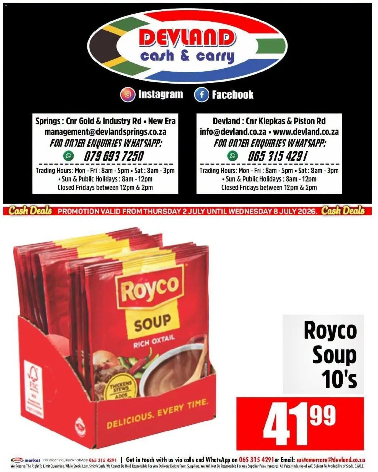 Devland Specials
