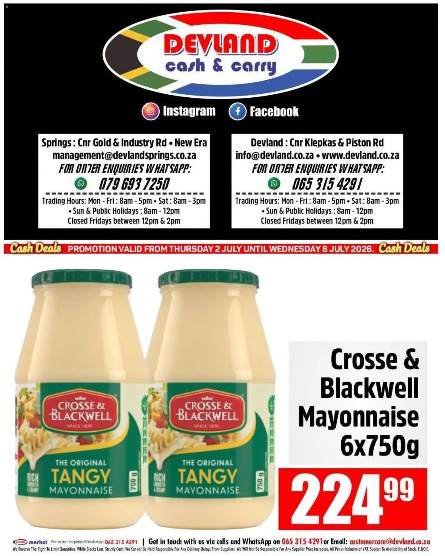 Devland Specials
