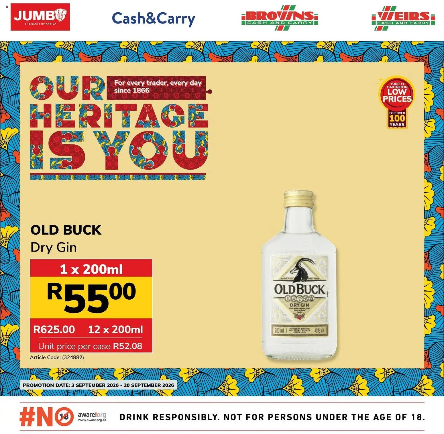 Jumbo Liquor Specials