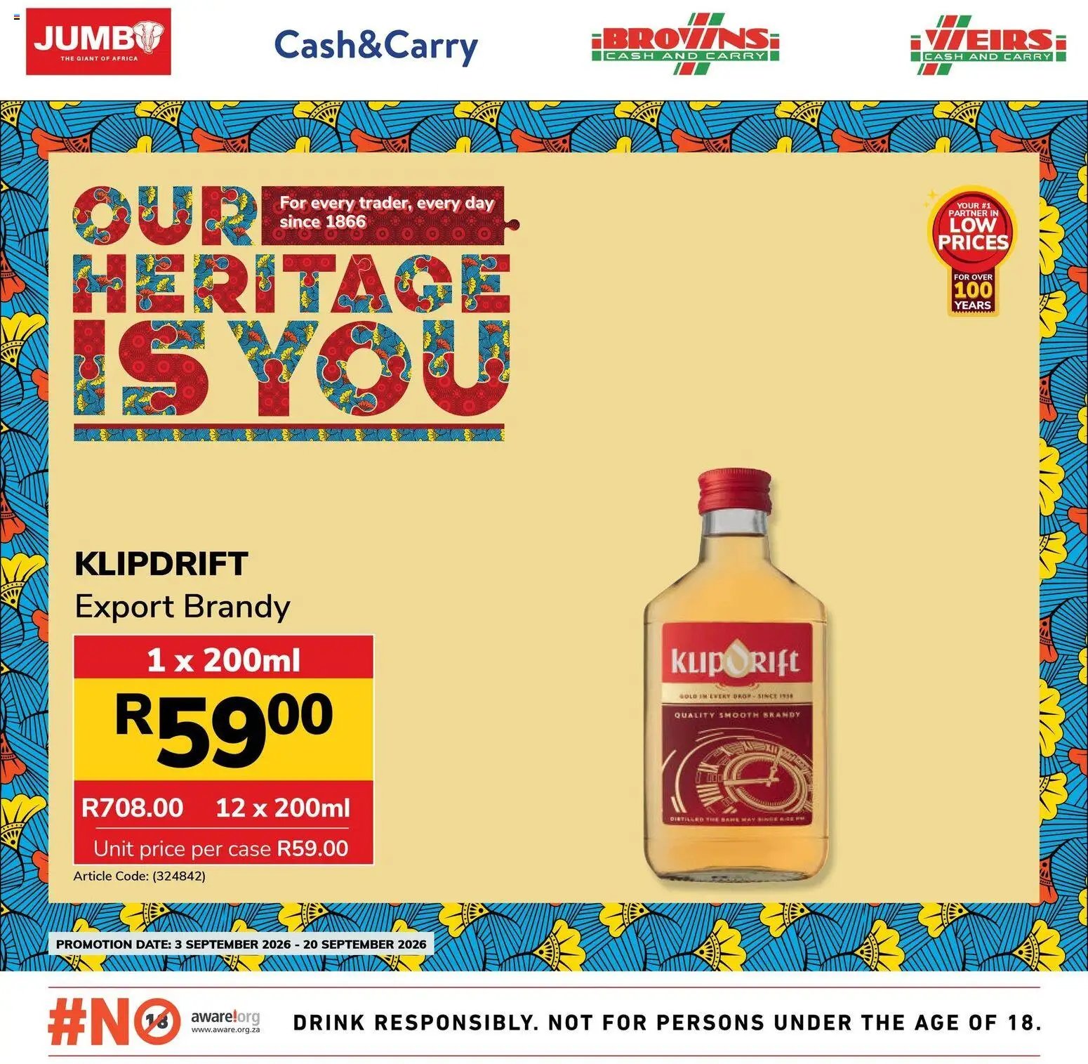 Jumbo Liquor Specials