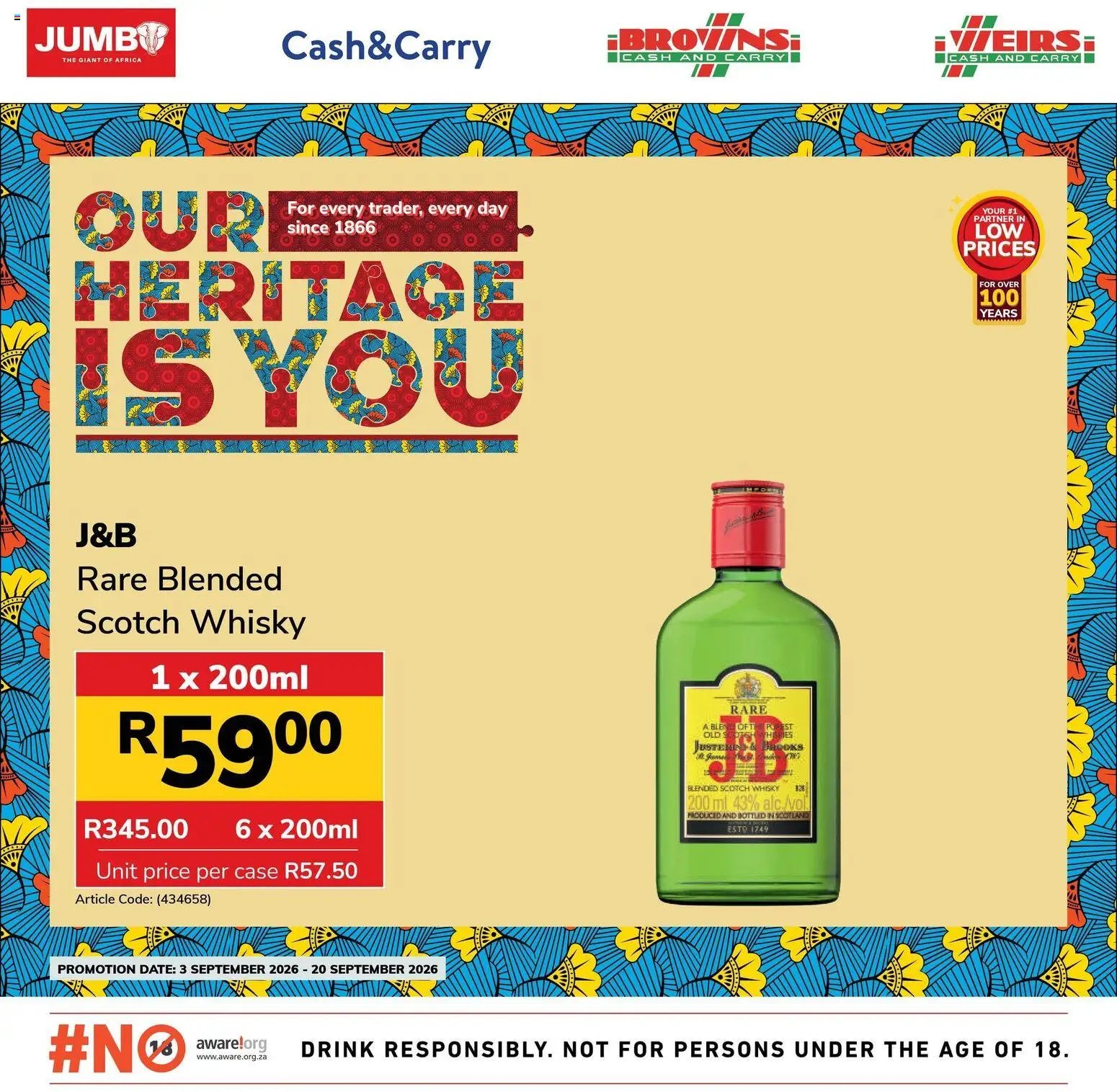 Jumbo Liquor Specials