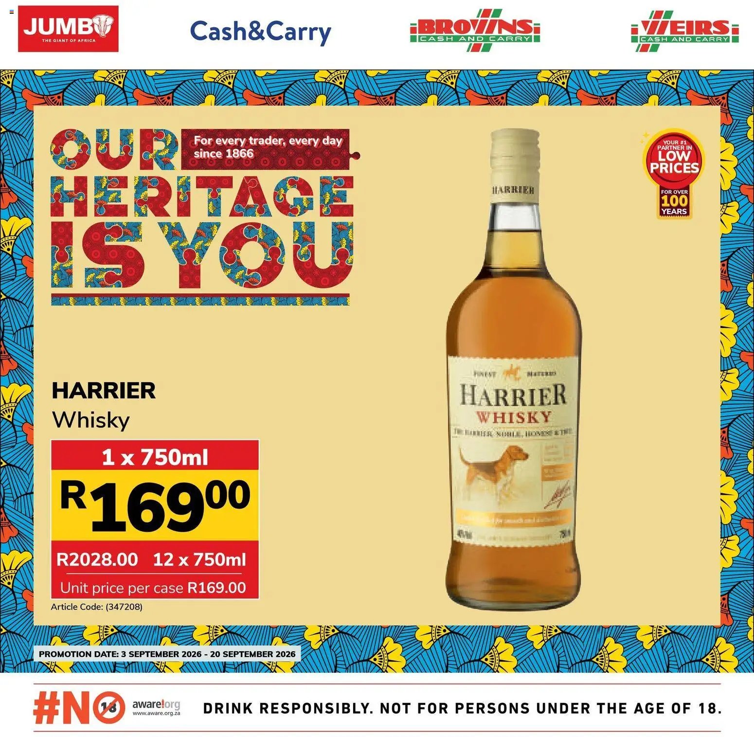 Jumbo Liquor Specials