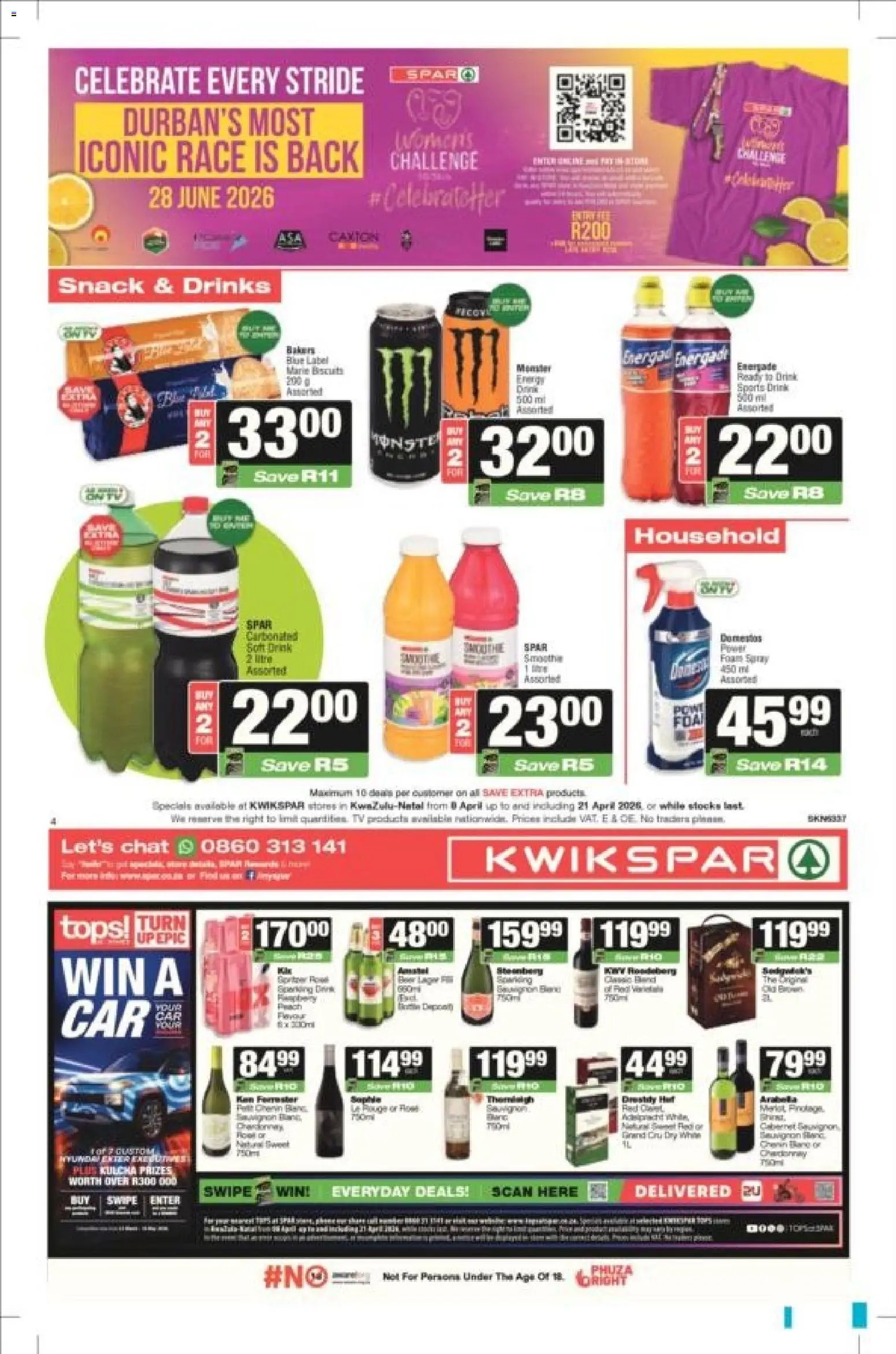 KWIKSPAR KwaZulu-Natal - Weekly Specials (2026-04-08 - 2026-04-21) | 4