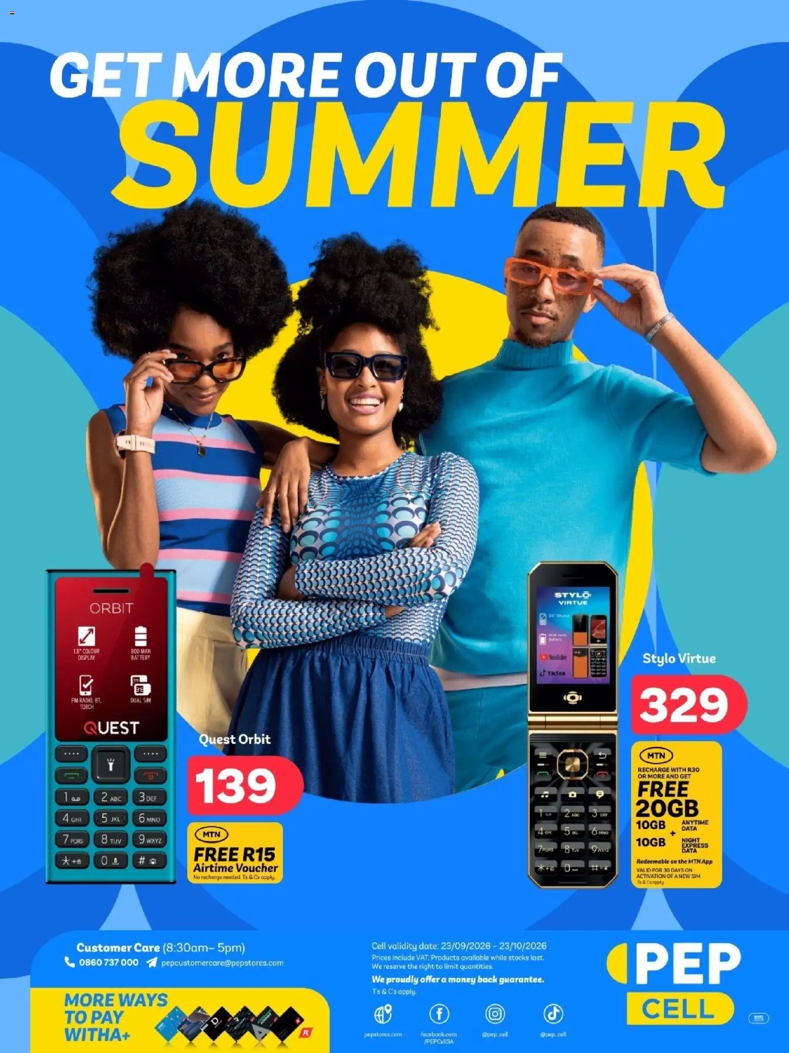 PEP Stores Cell Catalogue