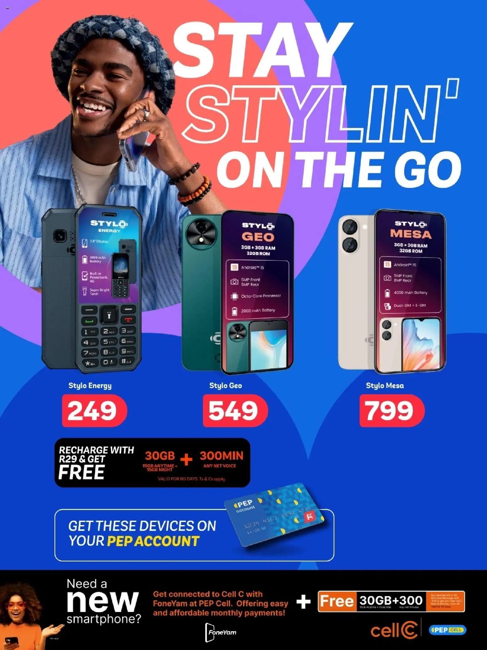 PEP Stores Cell Catalogue