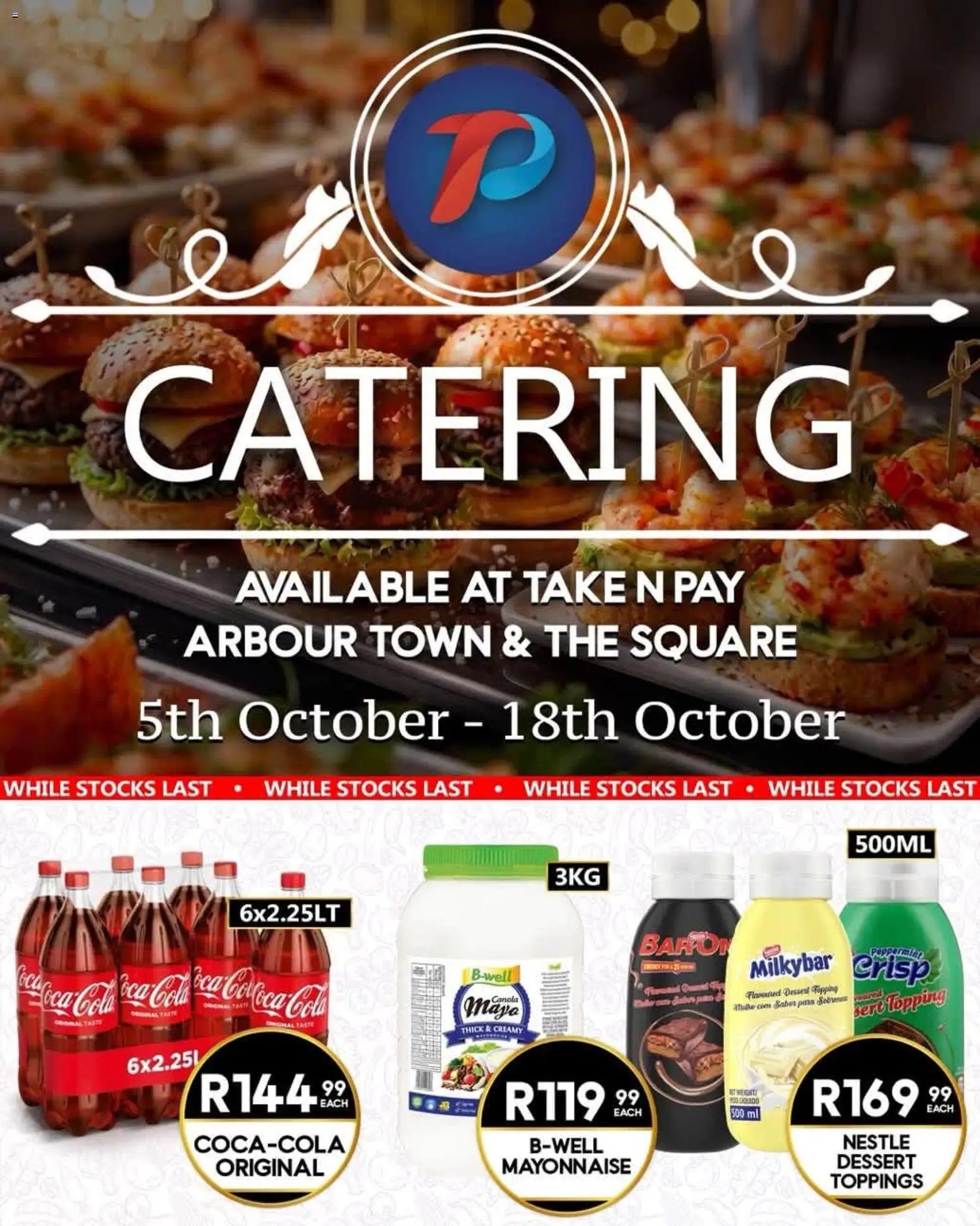 Take n Pay Catering Specials