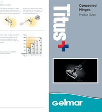 Gelmar - Titus Concealed Hinges