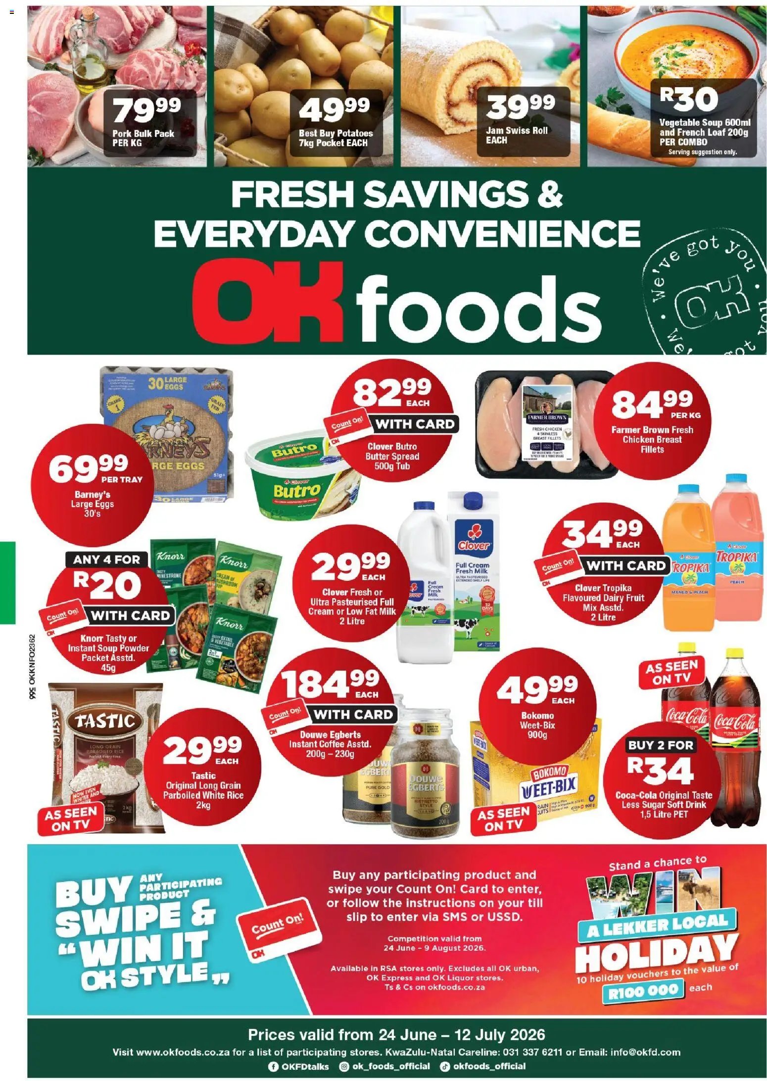 OK Foods - Kwazulu Natal - Specials
