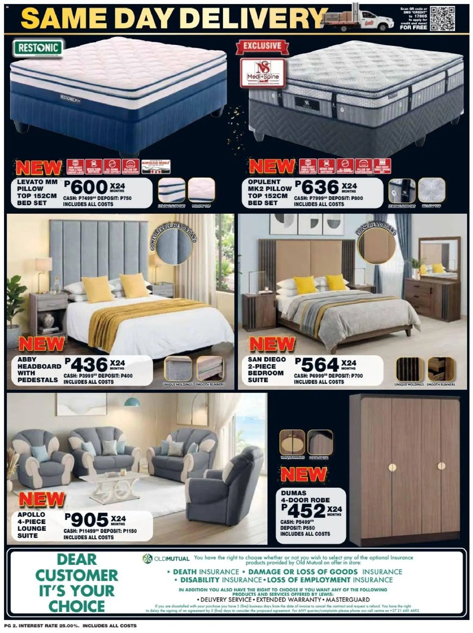 Lewis Stores - Botswana Leaflet