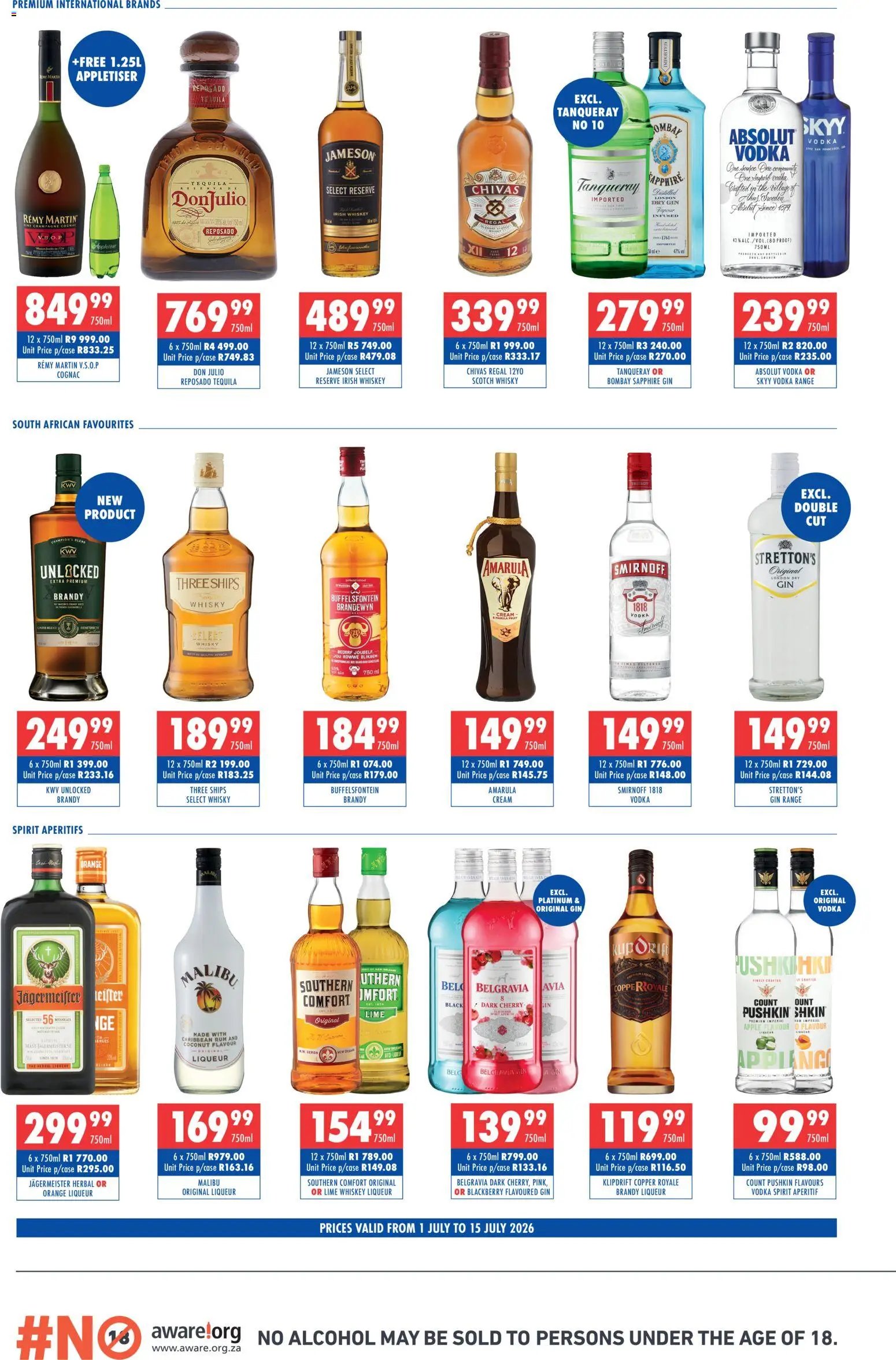 Ultra Liquors Liberty Liquors Specials