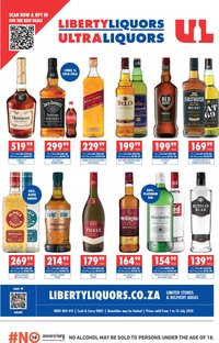 Ultra Liquors Liberty Liquors Specials