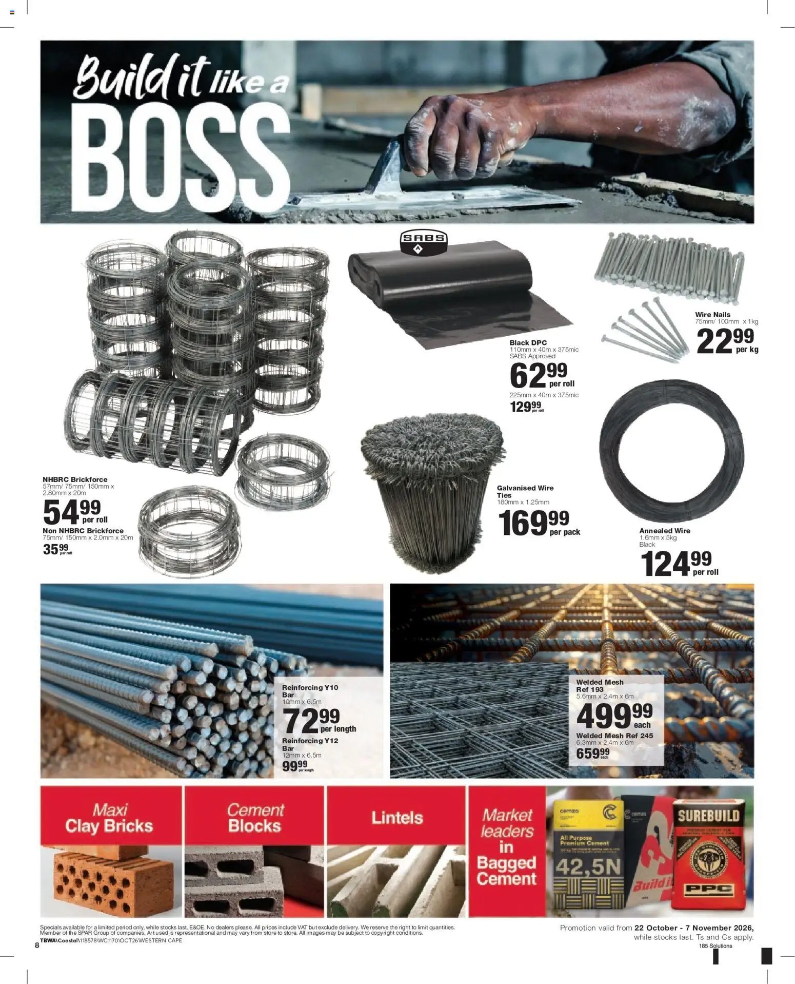 Build It Western Cape - Specials