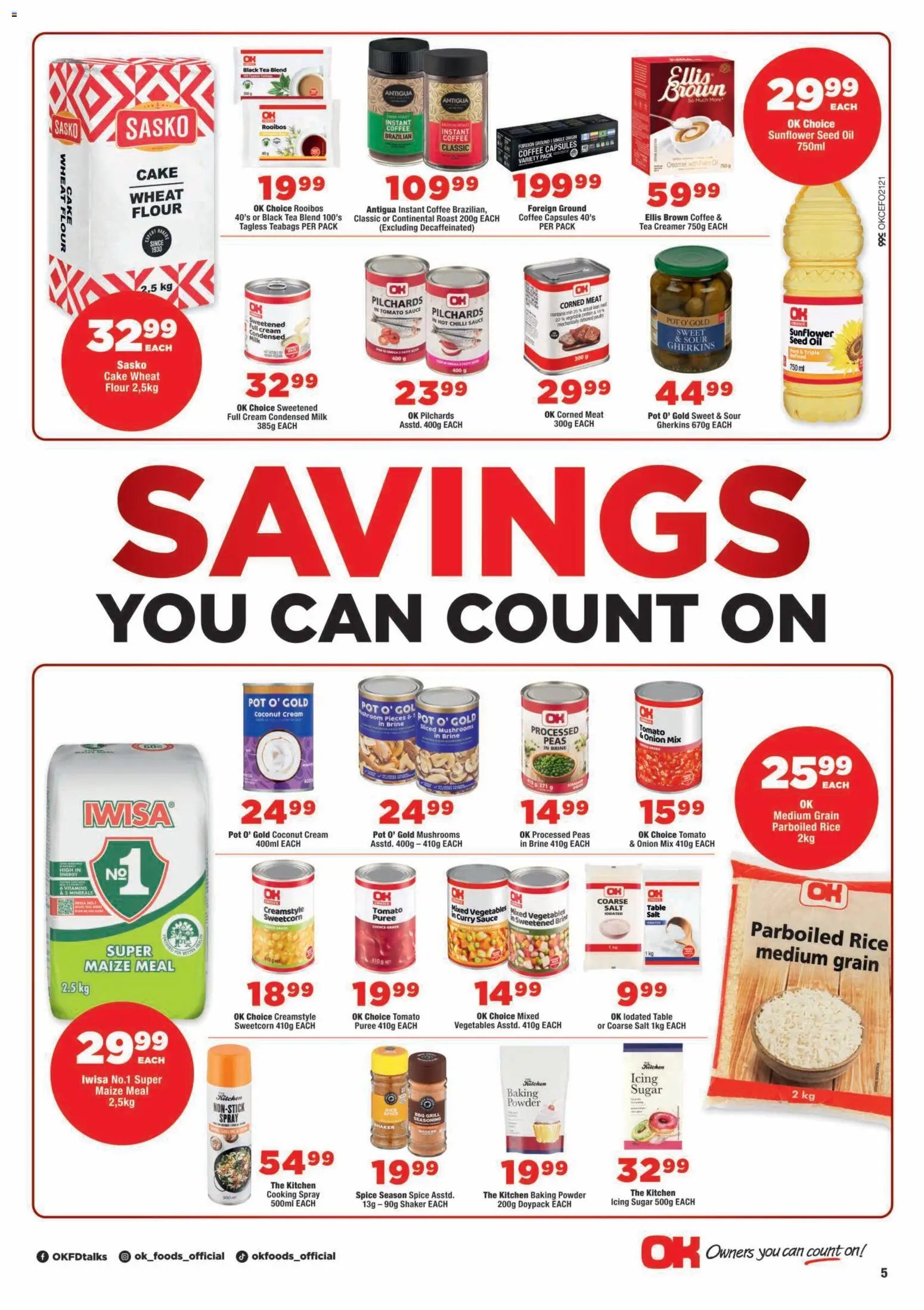 OK Foods - Northern Cape - Specials