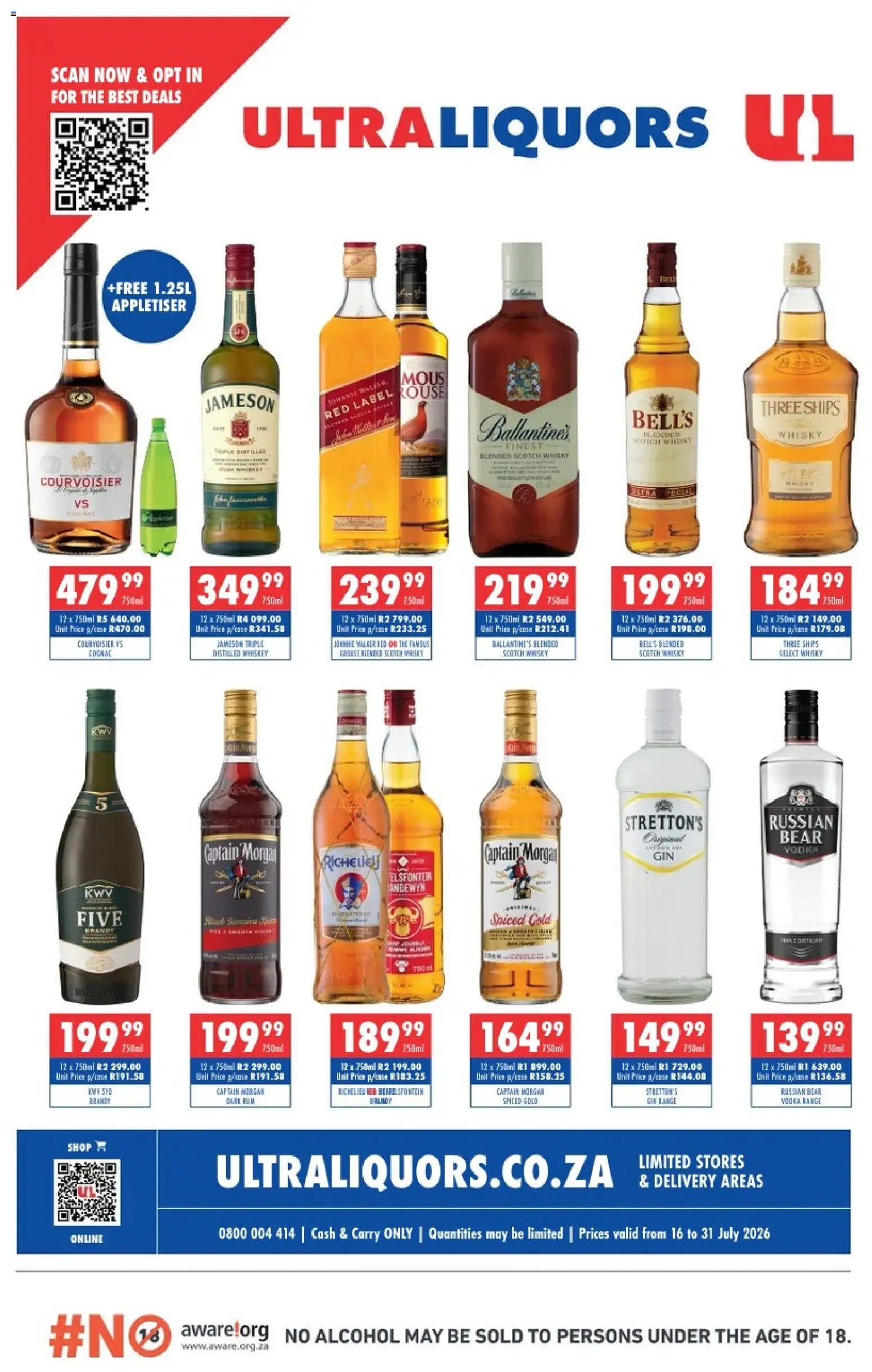 Ultra Liquors Specials