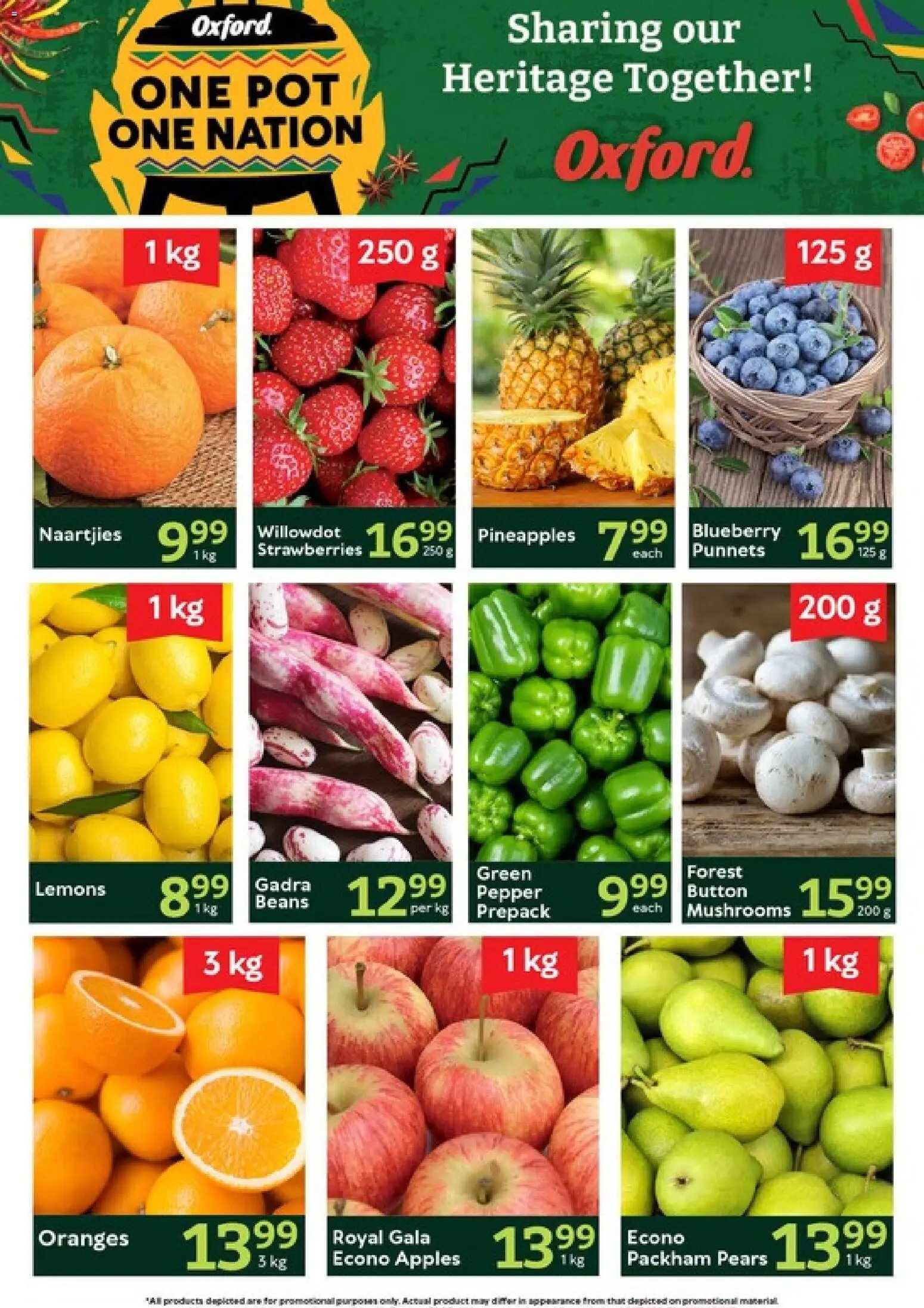 Oxford Freshmarket Tuesday Sale