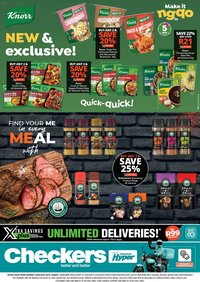 Checkers Western Cape - Knorr & Robertsons Promotion