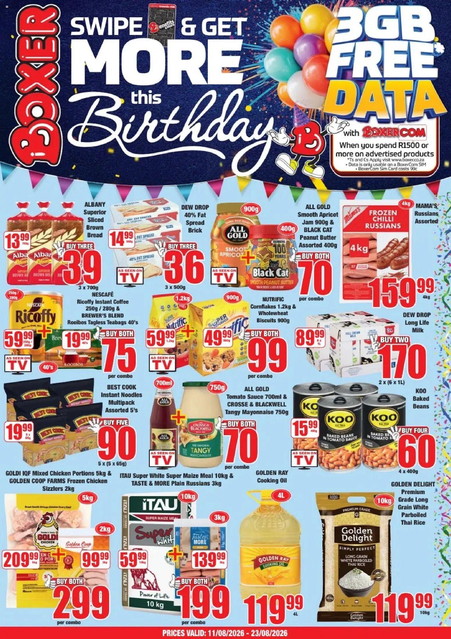 Boxer Specials