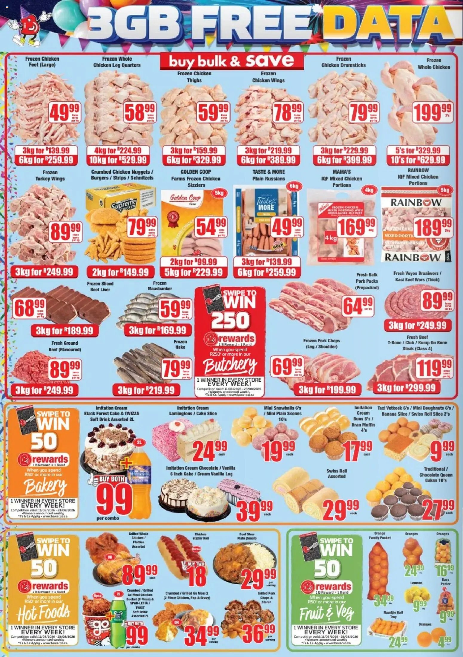 Boxer Specials