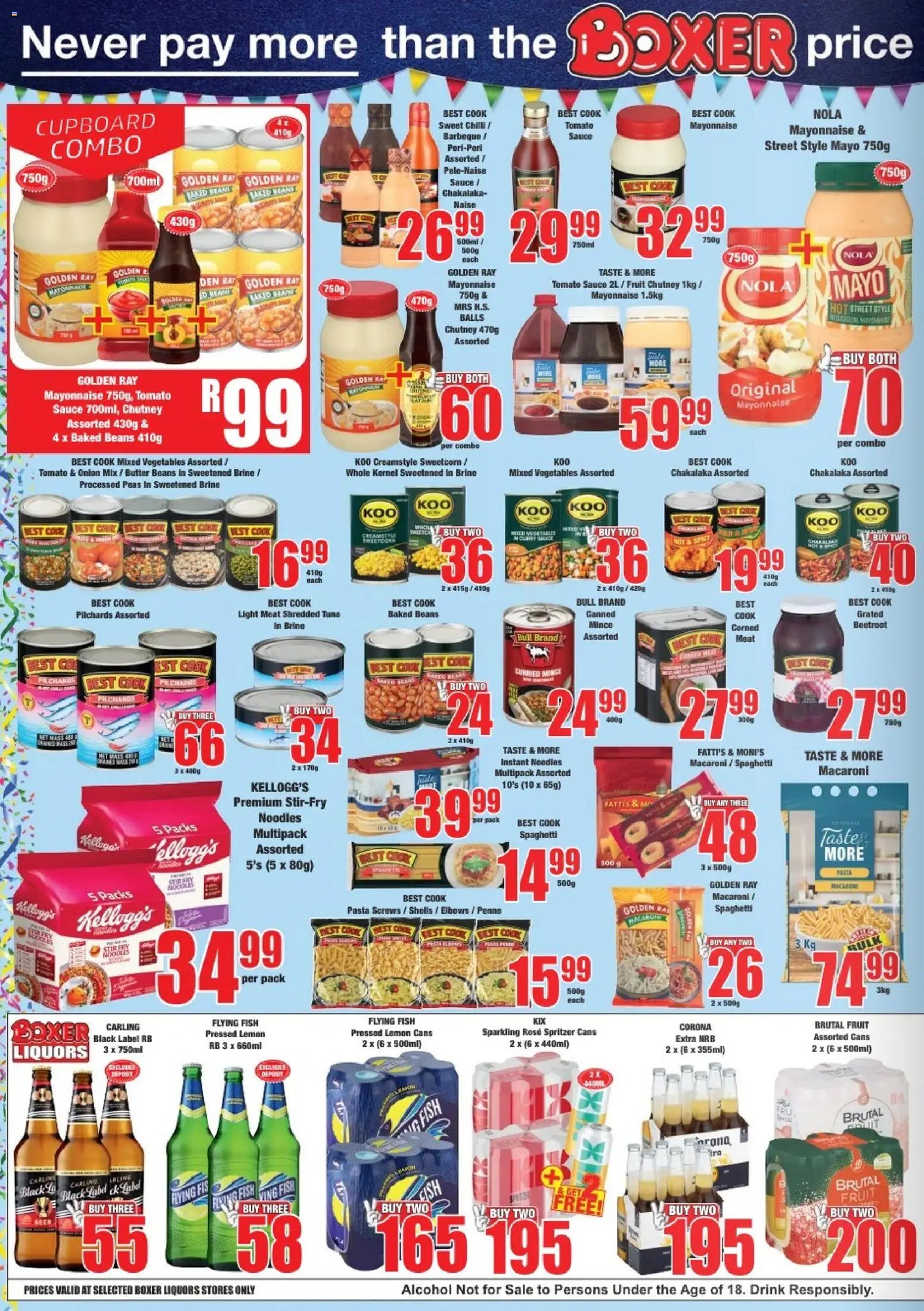 Boxer Specials