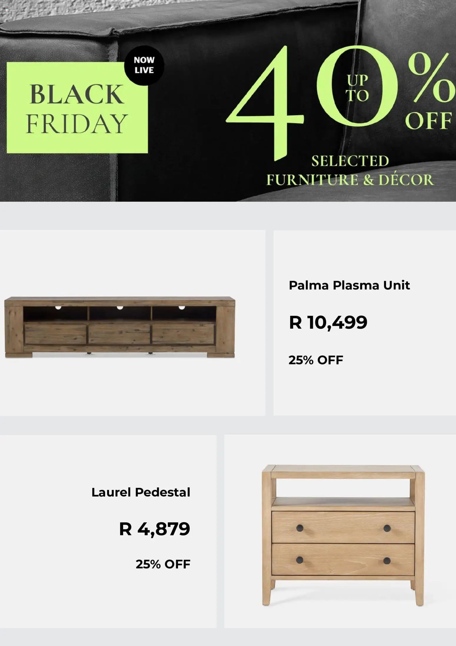 Coricraft Black Friday