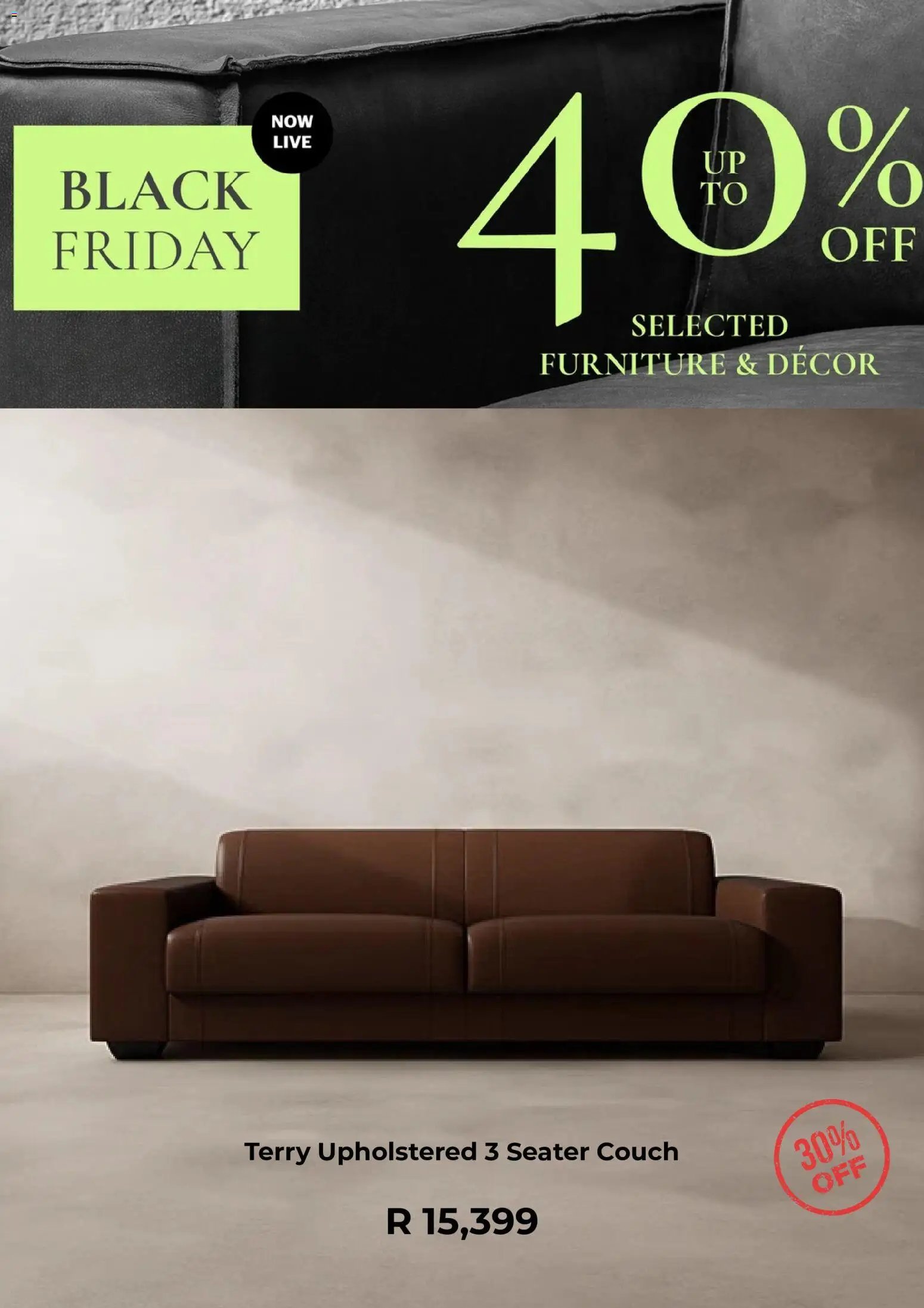 Coricraft Black Friday