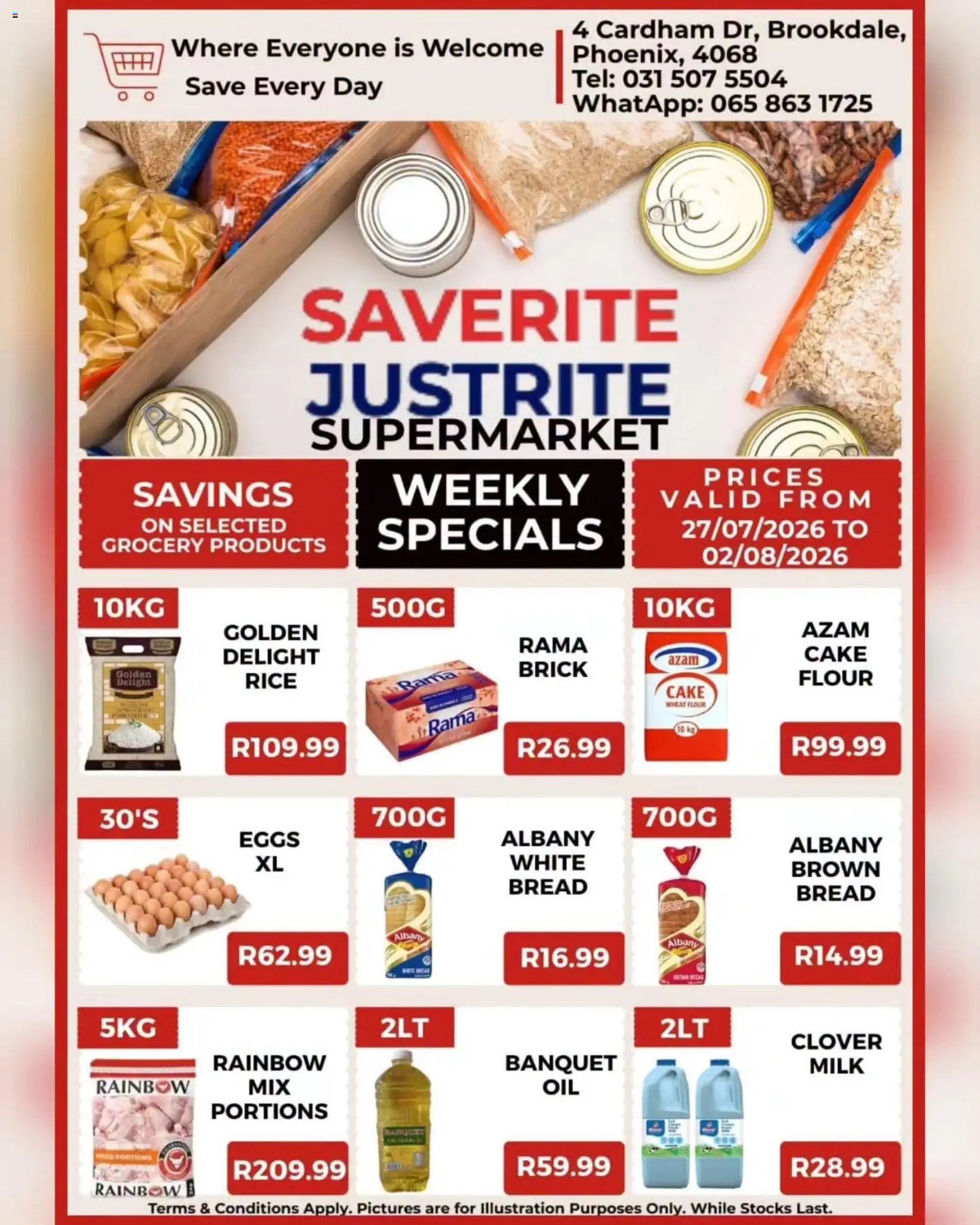 Saverite Specials