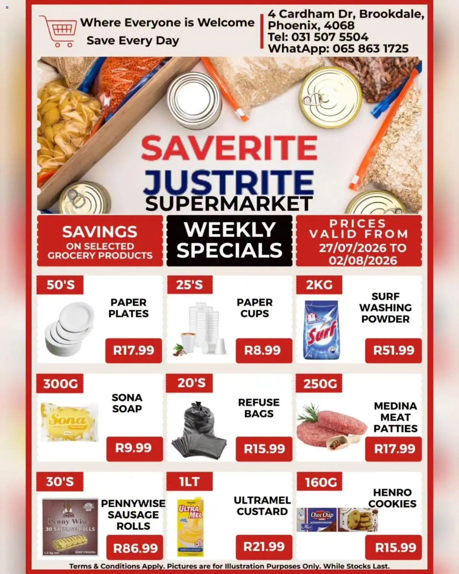 Saverite Specials