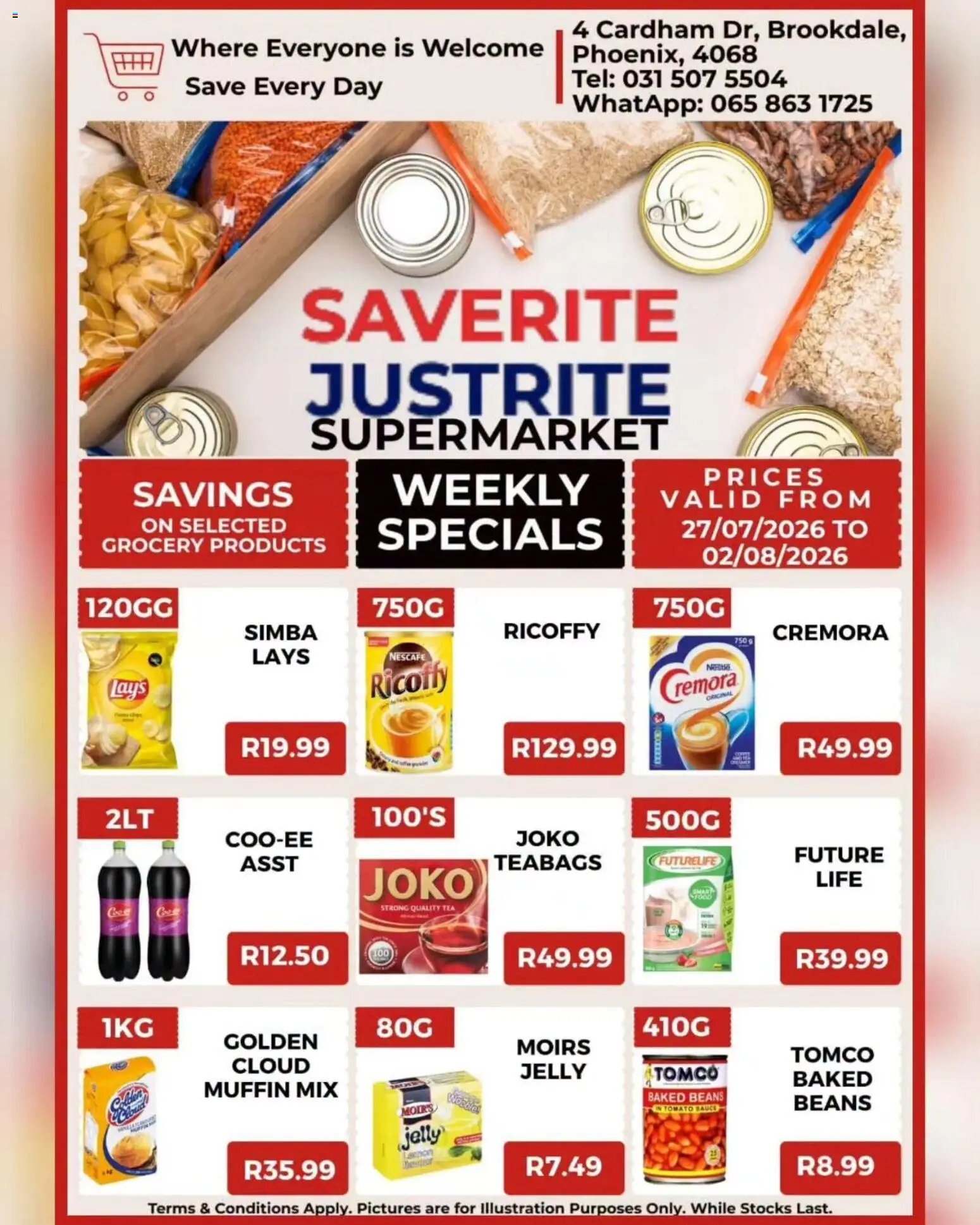 Saverite Specials