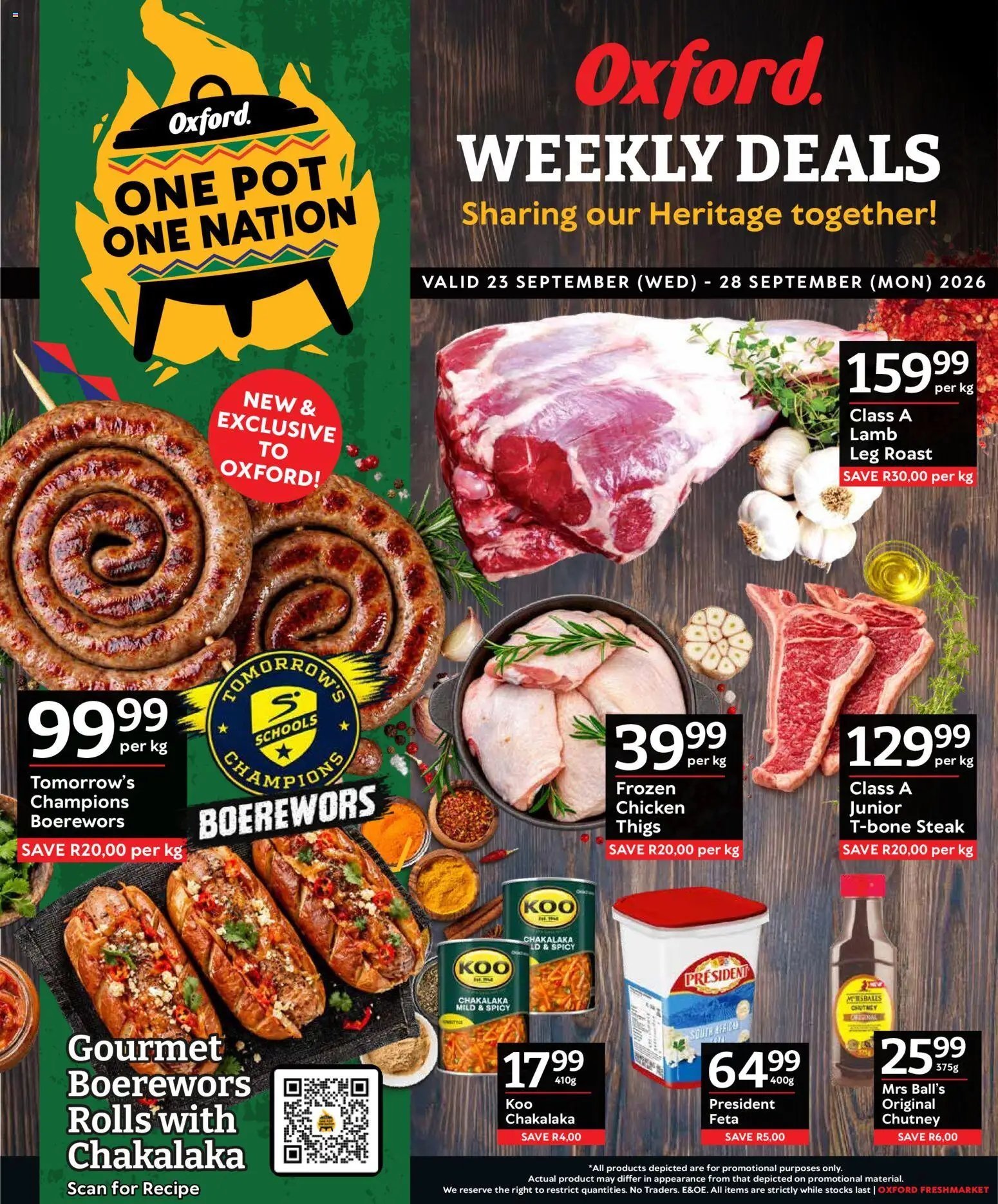 Oxford Freshmarket Specials