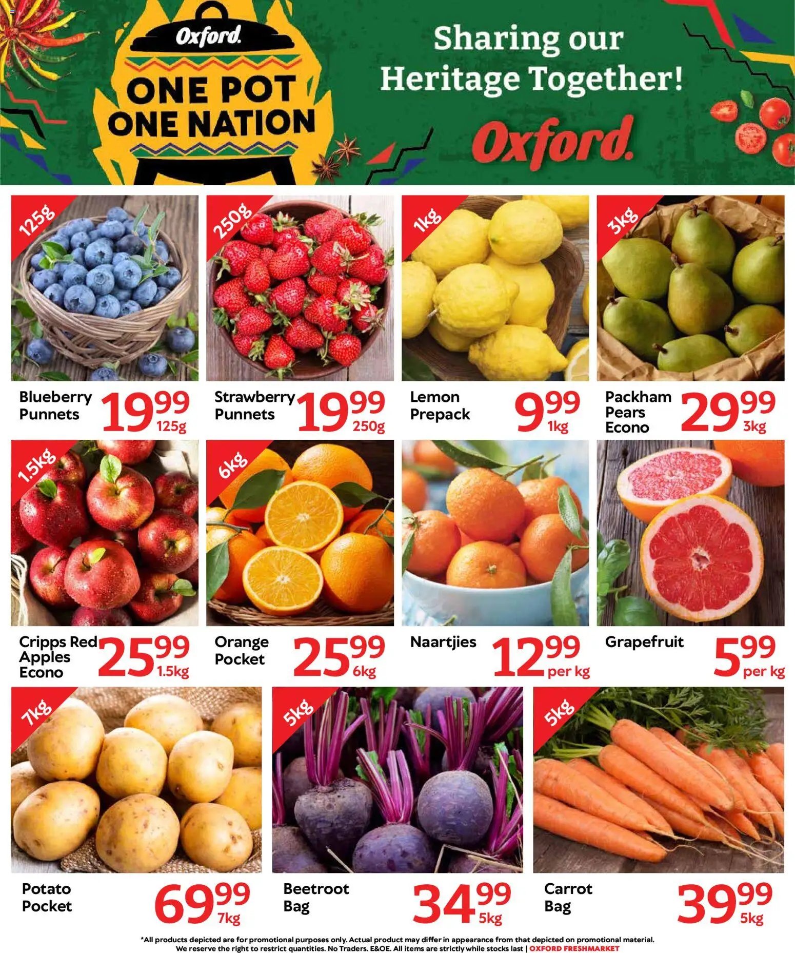 Oxford Freshmarket Specials