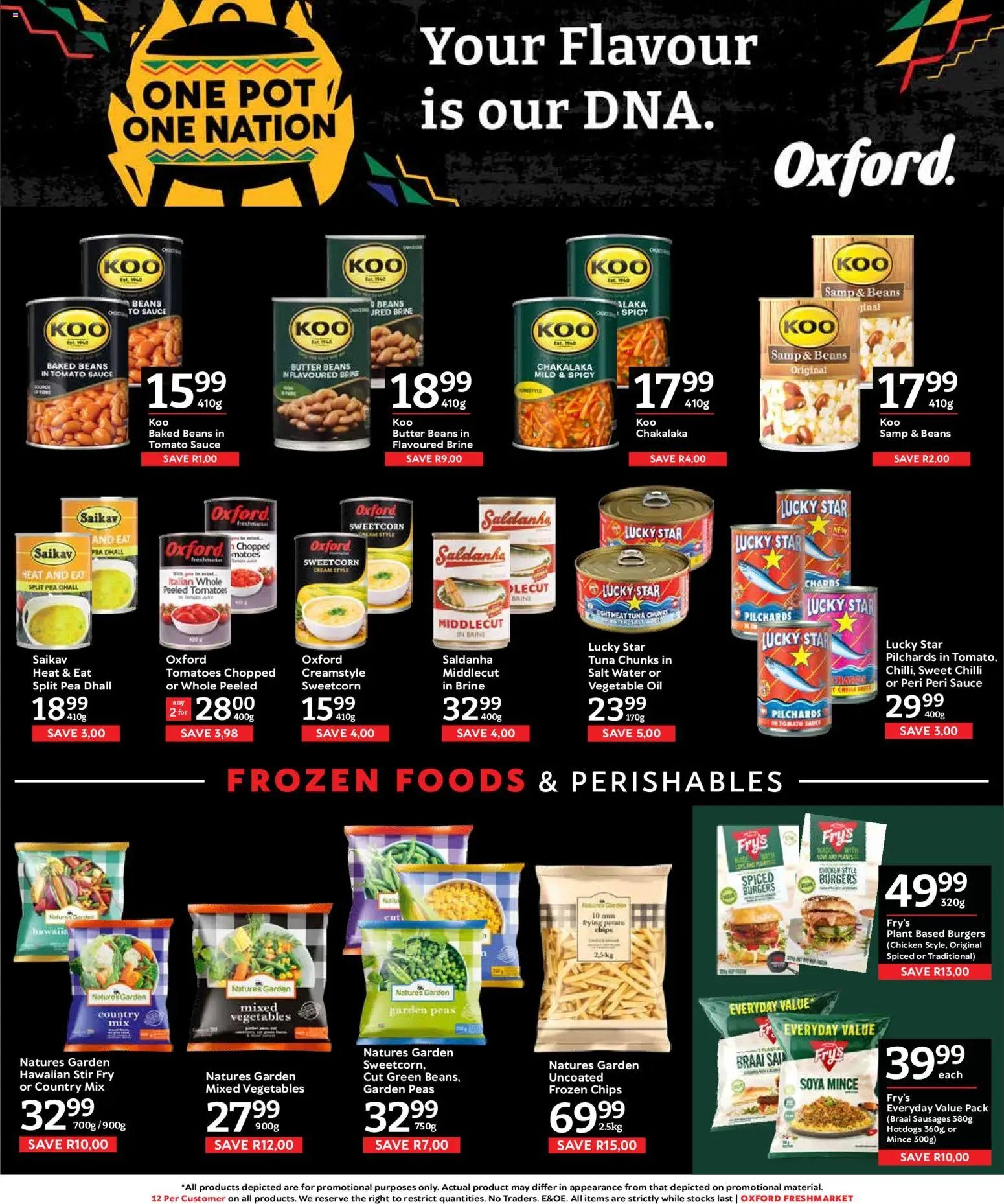 Oxford Freshmarket Specials