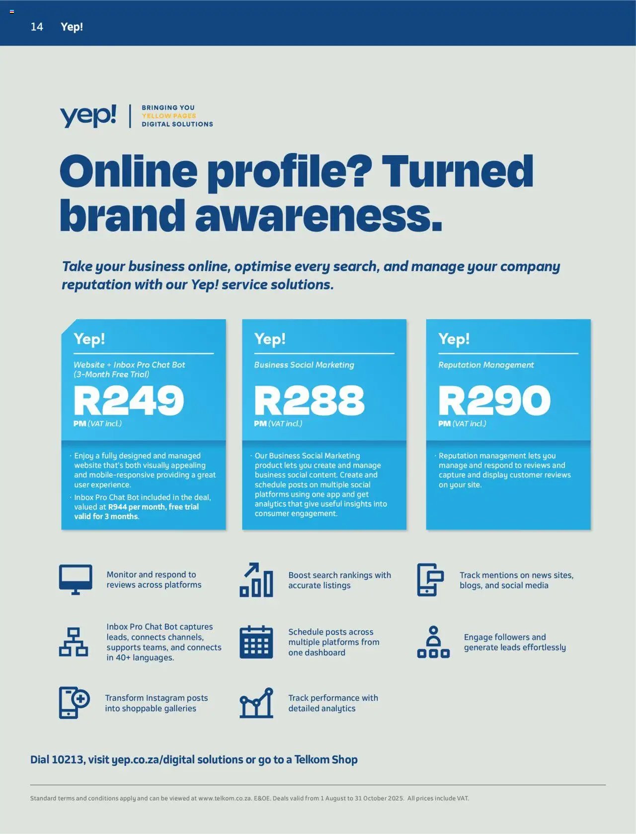 Telkom - Business Catalogue (2025-08-01 - 2025-10-31) | 14