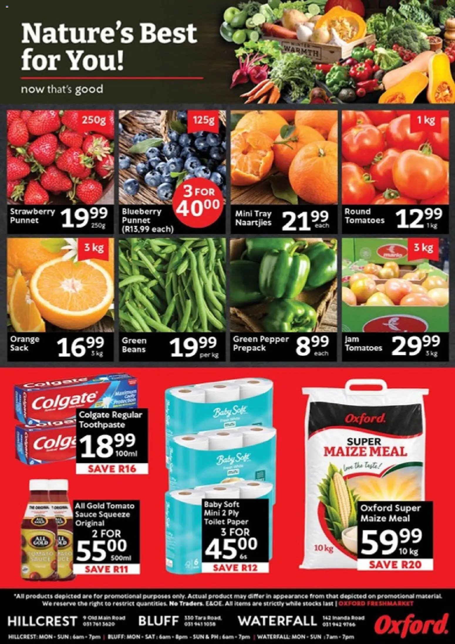 Oxford Freshmarket Price Drop