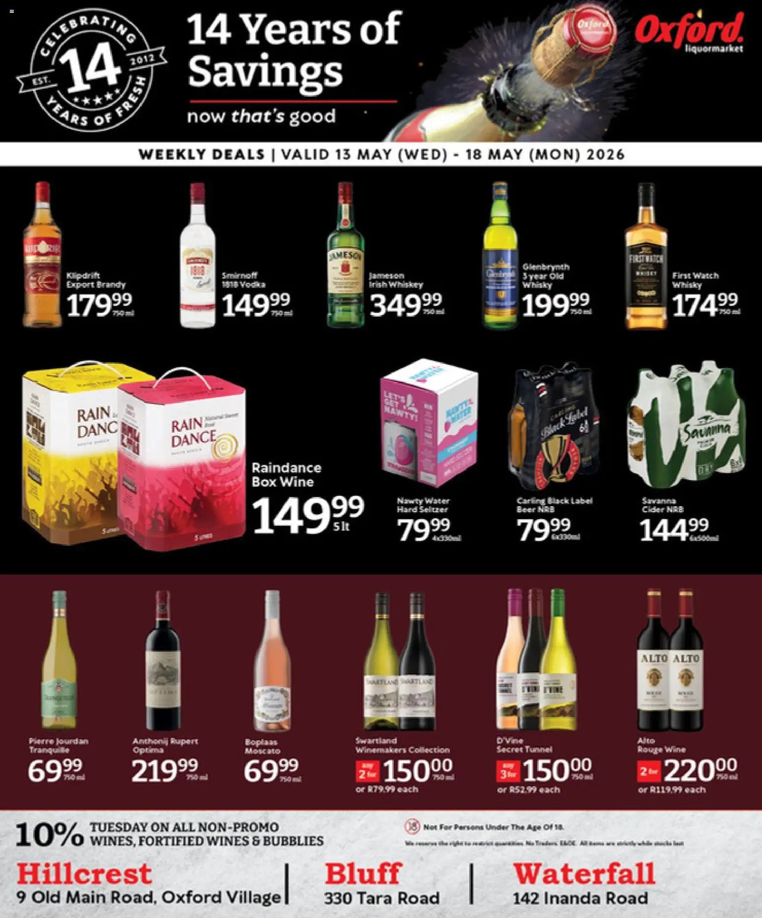 Oxford Freshmarket Liquormarket Deals