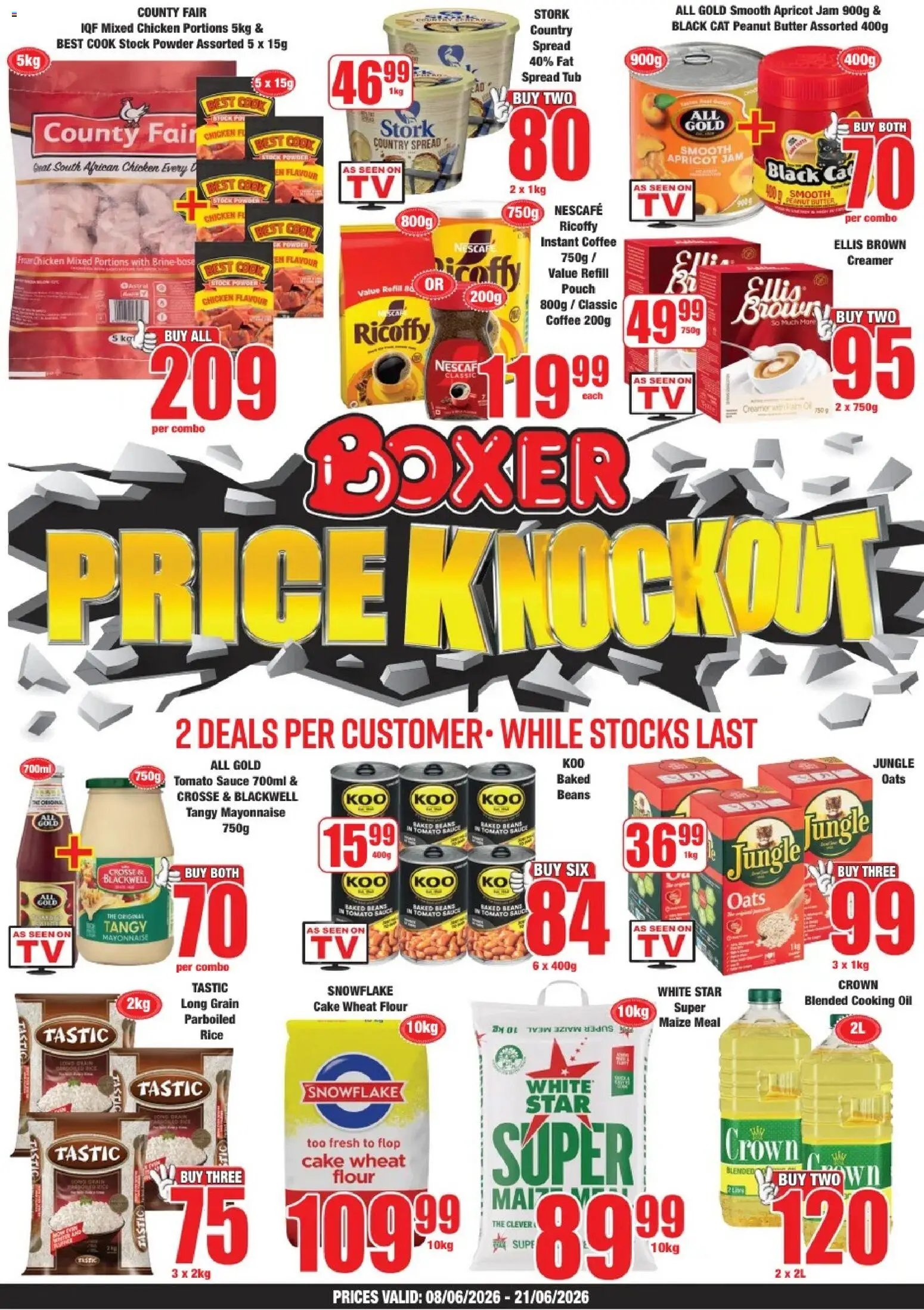Boxer Western Cape - Specials