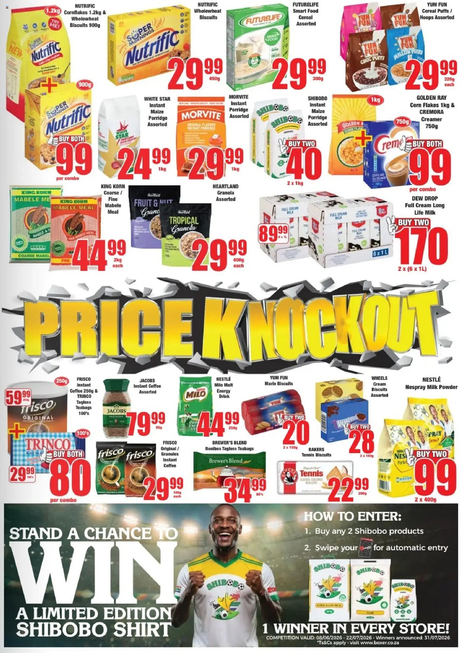 Boxer Western Cape - Specials