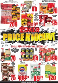 Boxer Western Cape - Specials