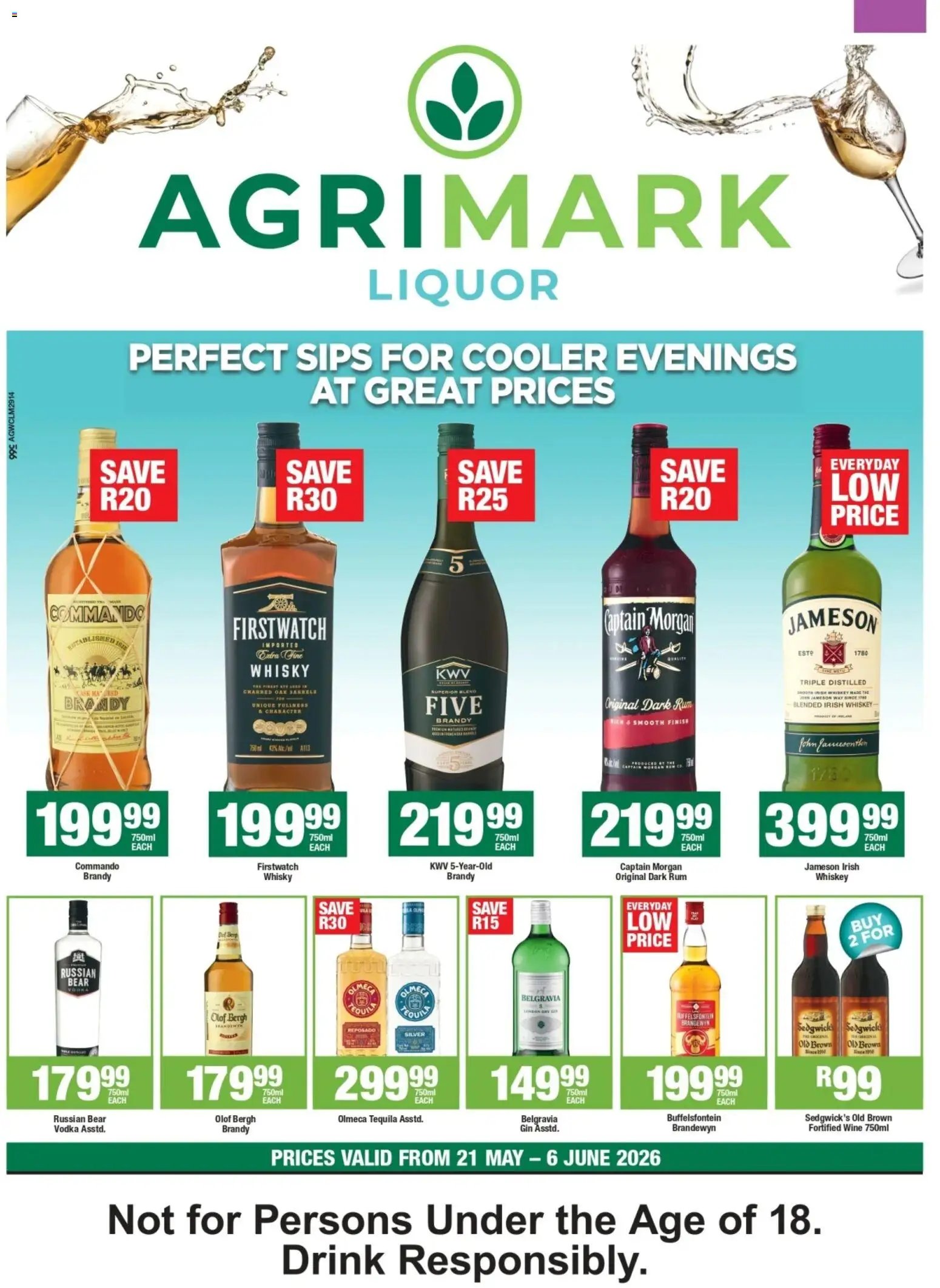 Agrimark Liquor Specials (2026-05-21 - 2026-06-06) | 1