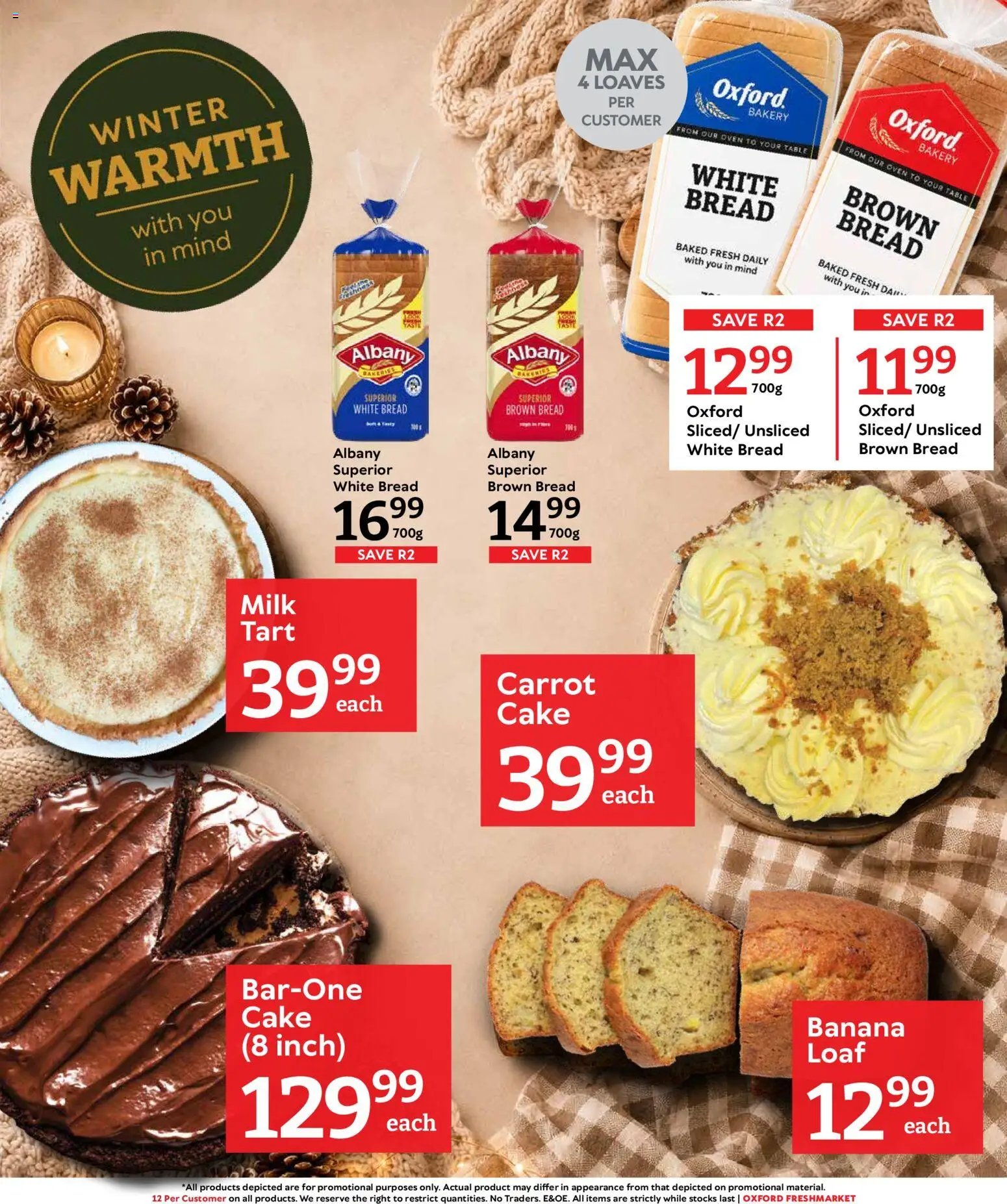 Oxford Freshmarket Specials