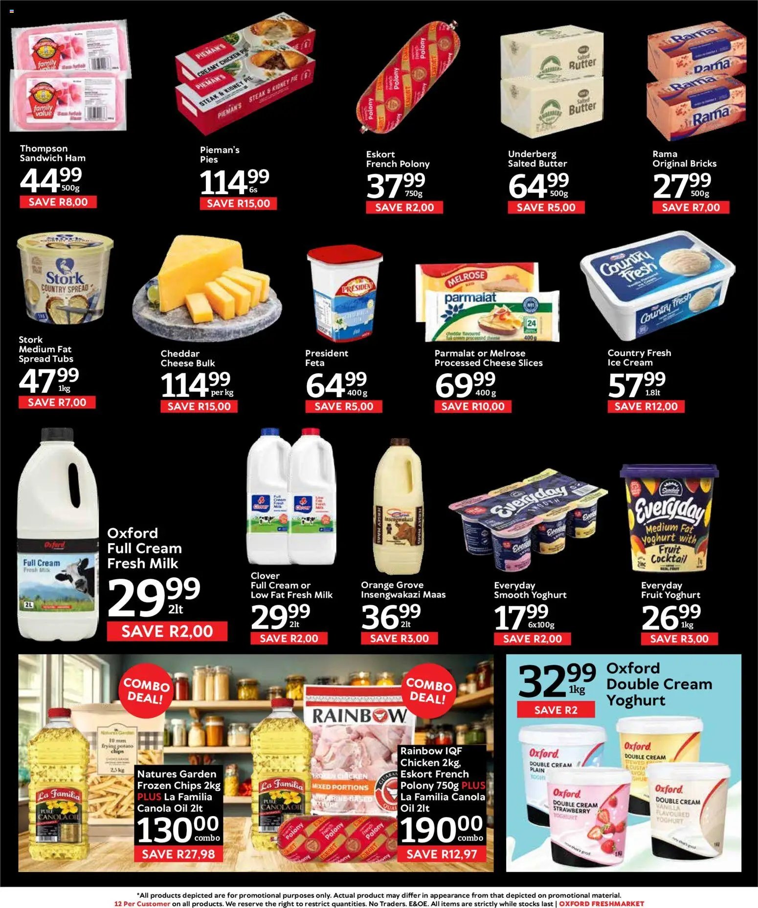 Oxford Freshmarket Specials