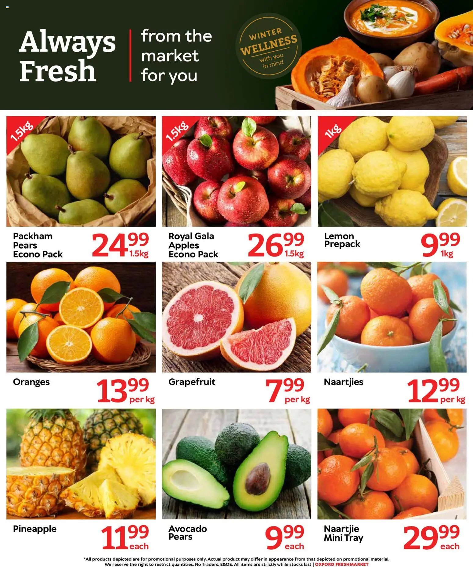 Oxford Freshmarket Specials