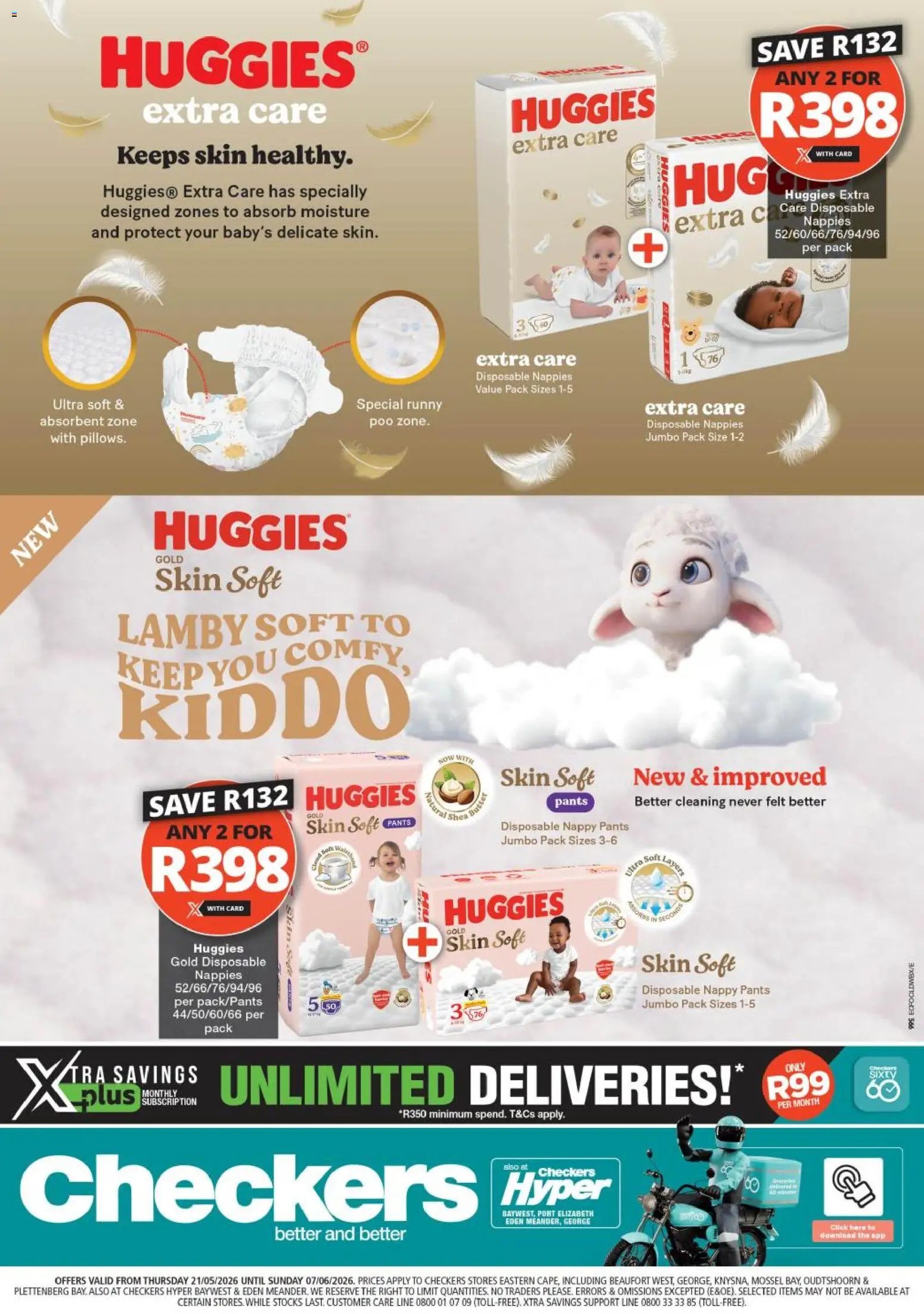 Checkers - Eastern Cape - Huggies Promotion