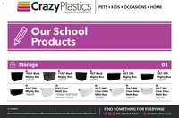 Crazy Plastics - School Catalogue