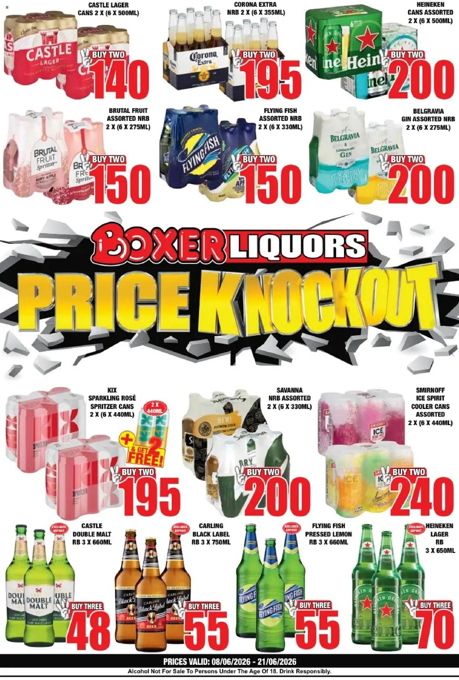 Boxer Gauteng - Liquors