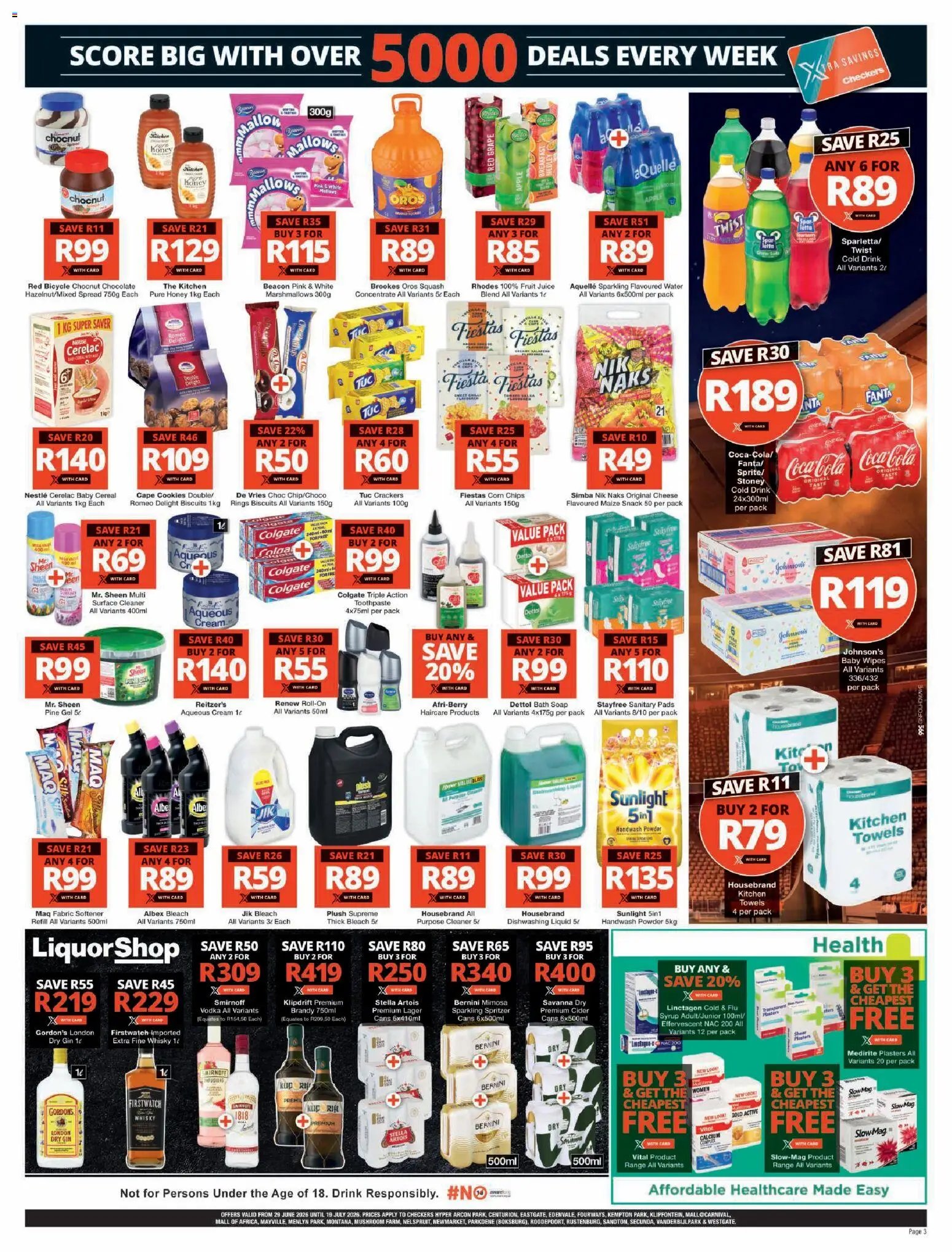 Checkers Gauteng - Hyper XXL Savings Promotion