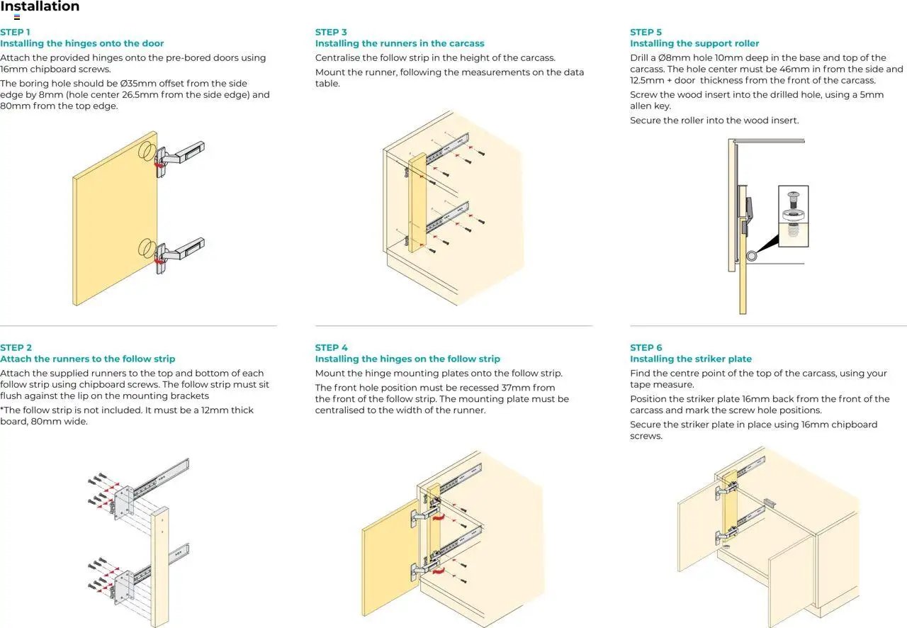 Gelmar 1 Door Pocket Door System