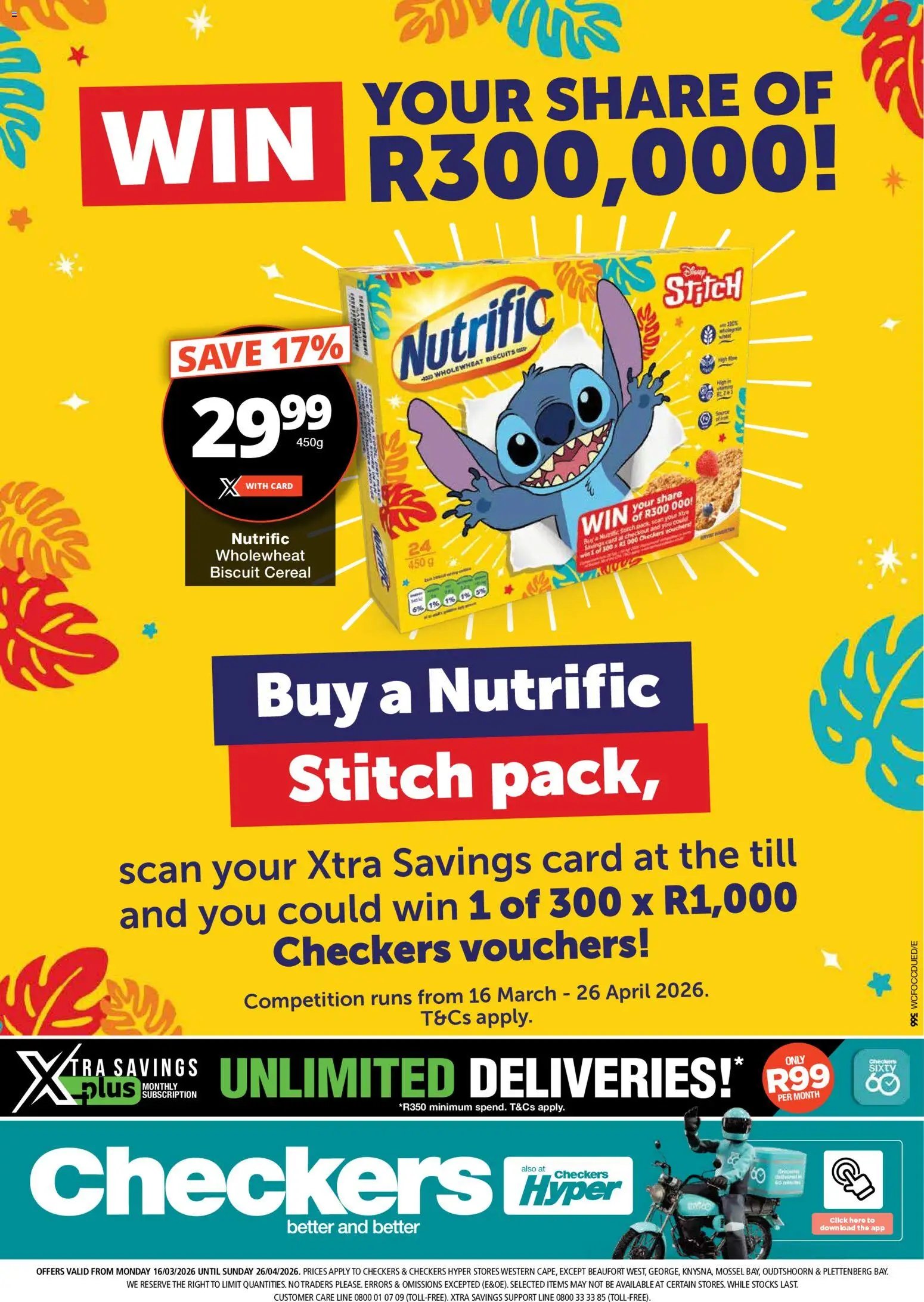 Checkers - Western Cape - Nutrific Promotion (2026-03-16 - 2026-04-26) | 1