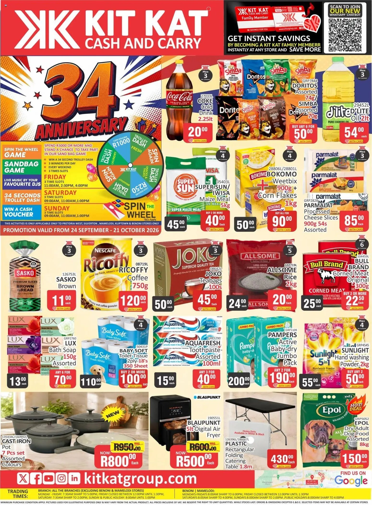 KIT KAT Cash & Carry Celebrate with us