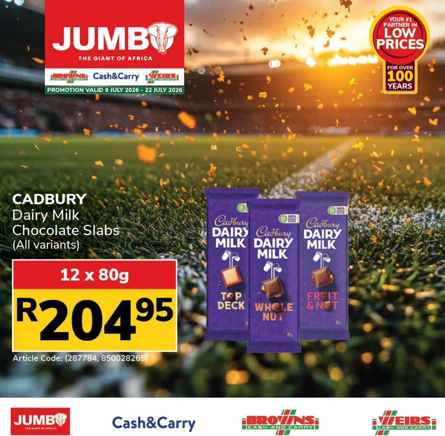 Jumbo Laduma match day deals